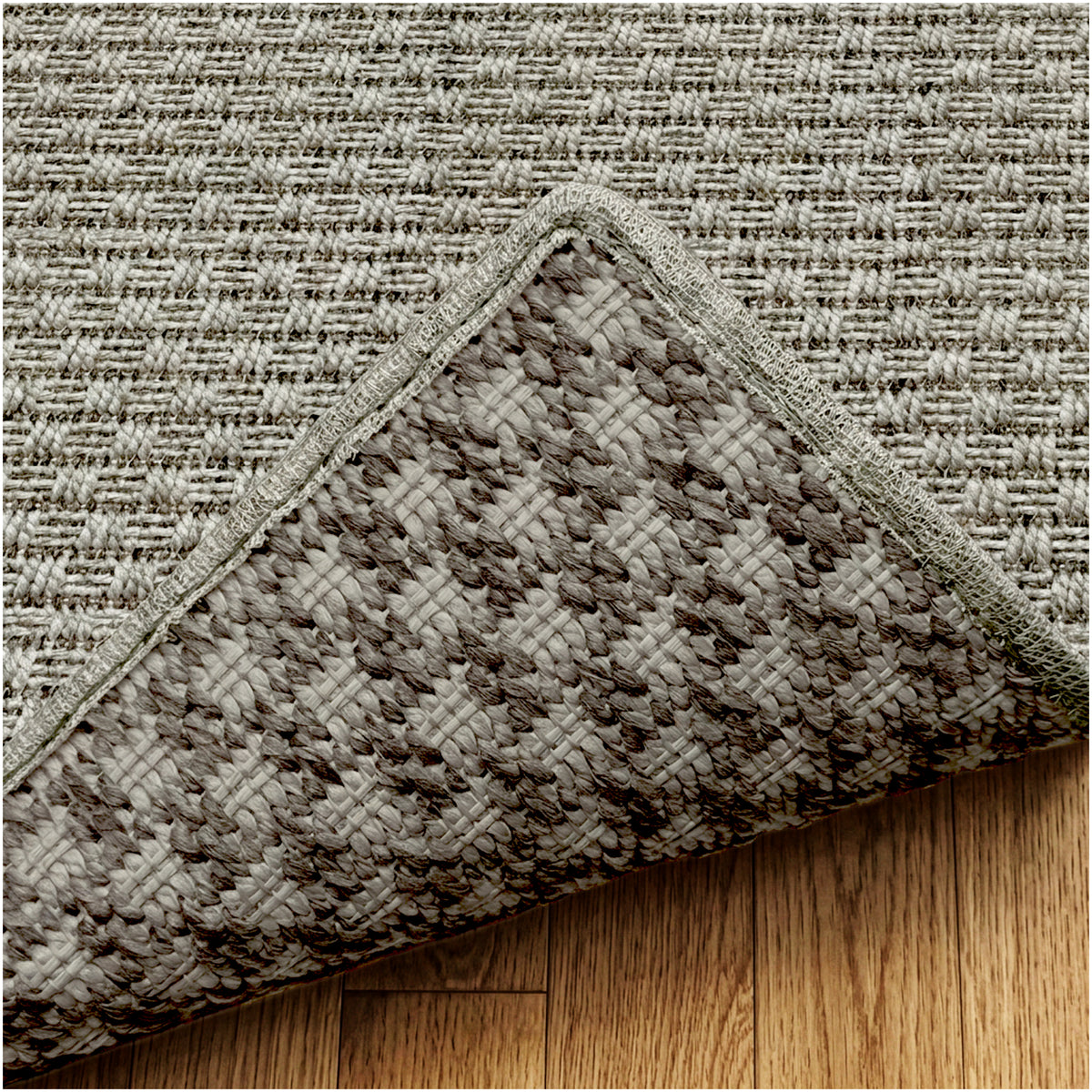 Dominica Indoor Outdoor Area Rug – Custom Size Patio Rug