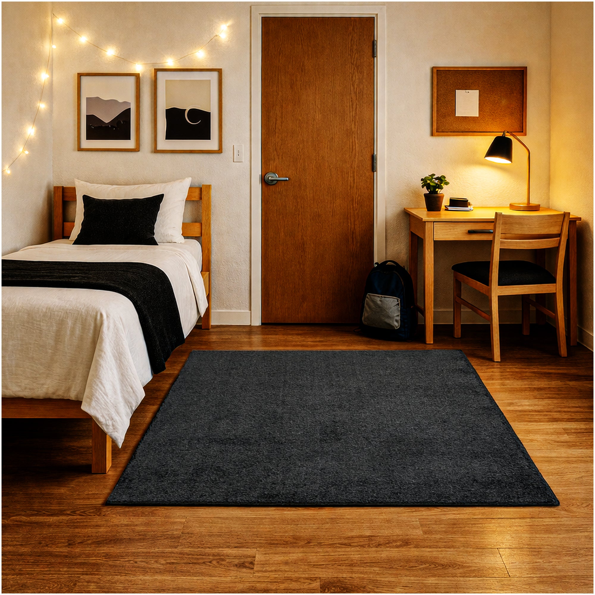 Kid Crossing Soft Area Rug – Colorful Collection, Custom Sizes Available