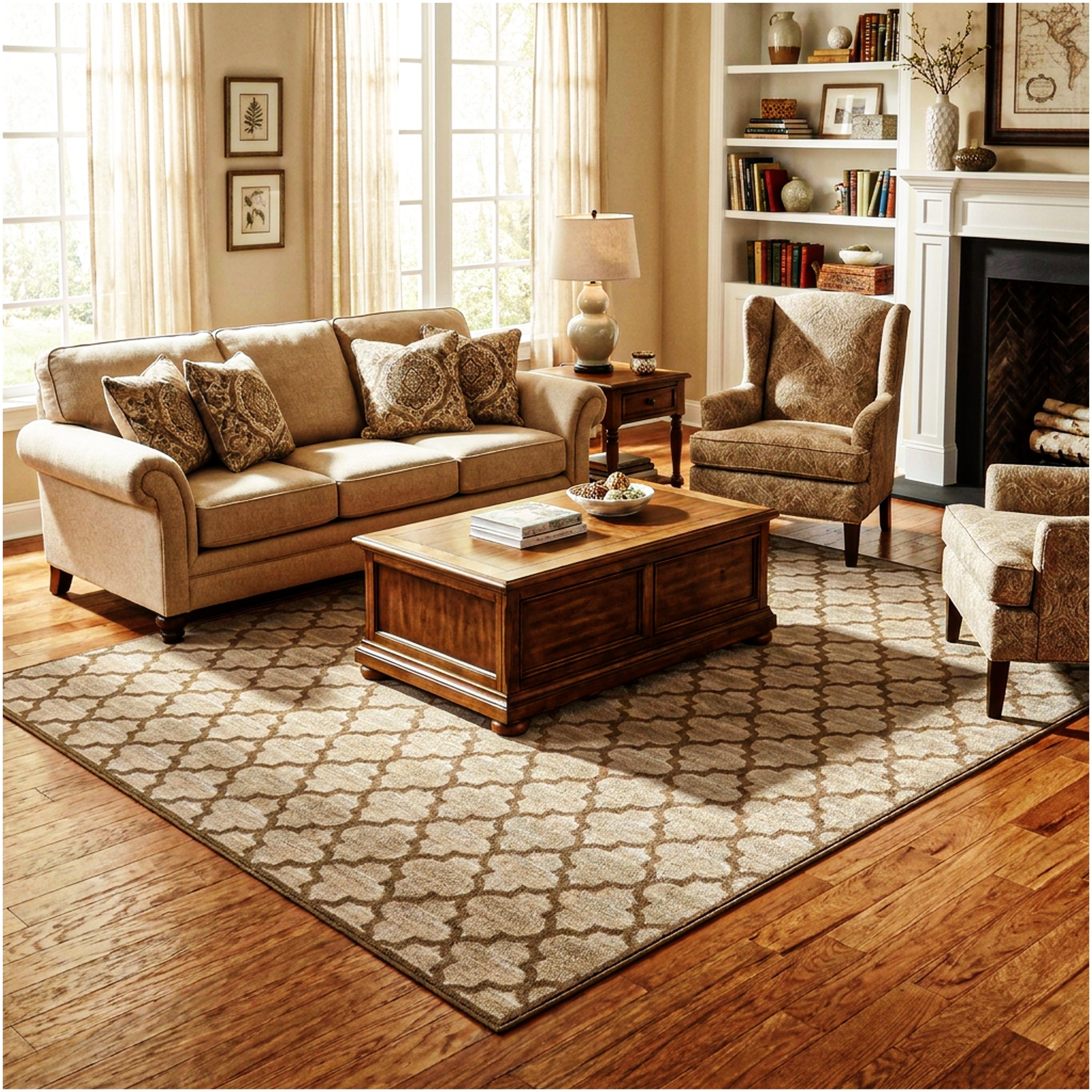 Milliken Cavetto Moroccan-Inspired Indoor Area Rug