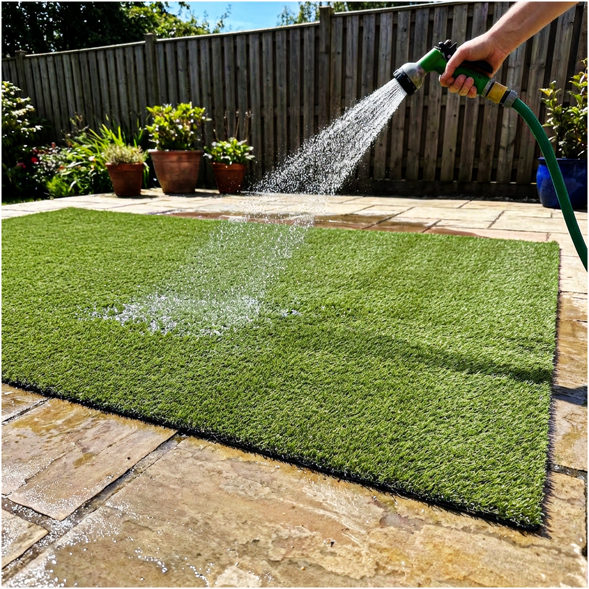 Artificial Grass Rug 5'x7' | Premium 54oz Indoor Outdoor Turf