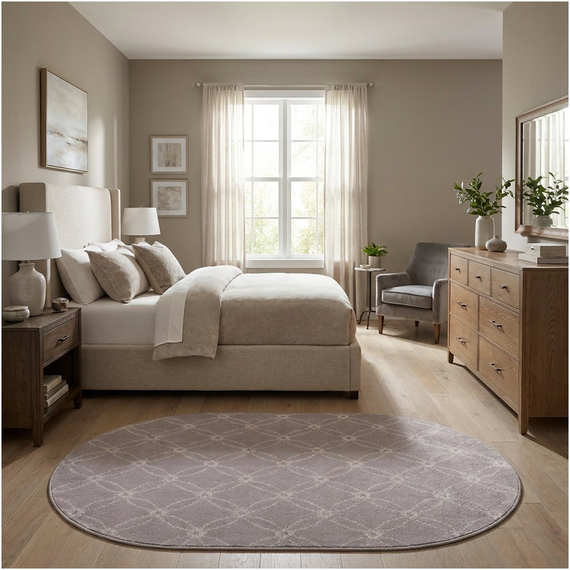 Milliken Charthouse Pattern Indoor Area Rug – 40 oz Cut Pile, Custom Sizes & Colors