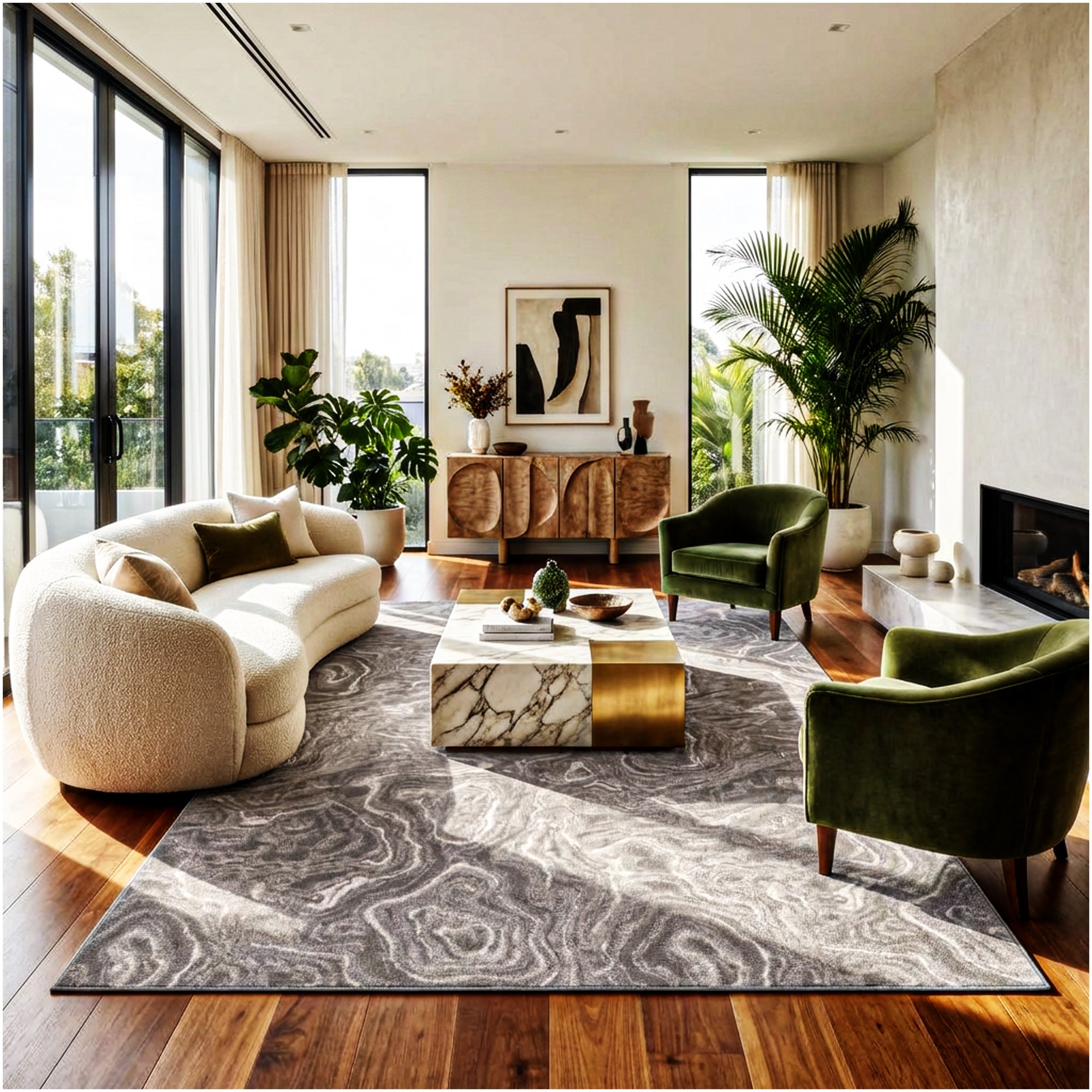 Milliken Nature’s Gem Indoor Area Rug – Custom Size & Color