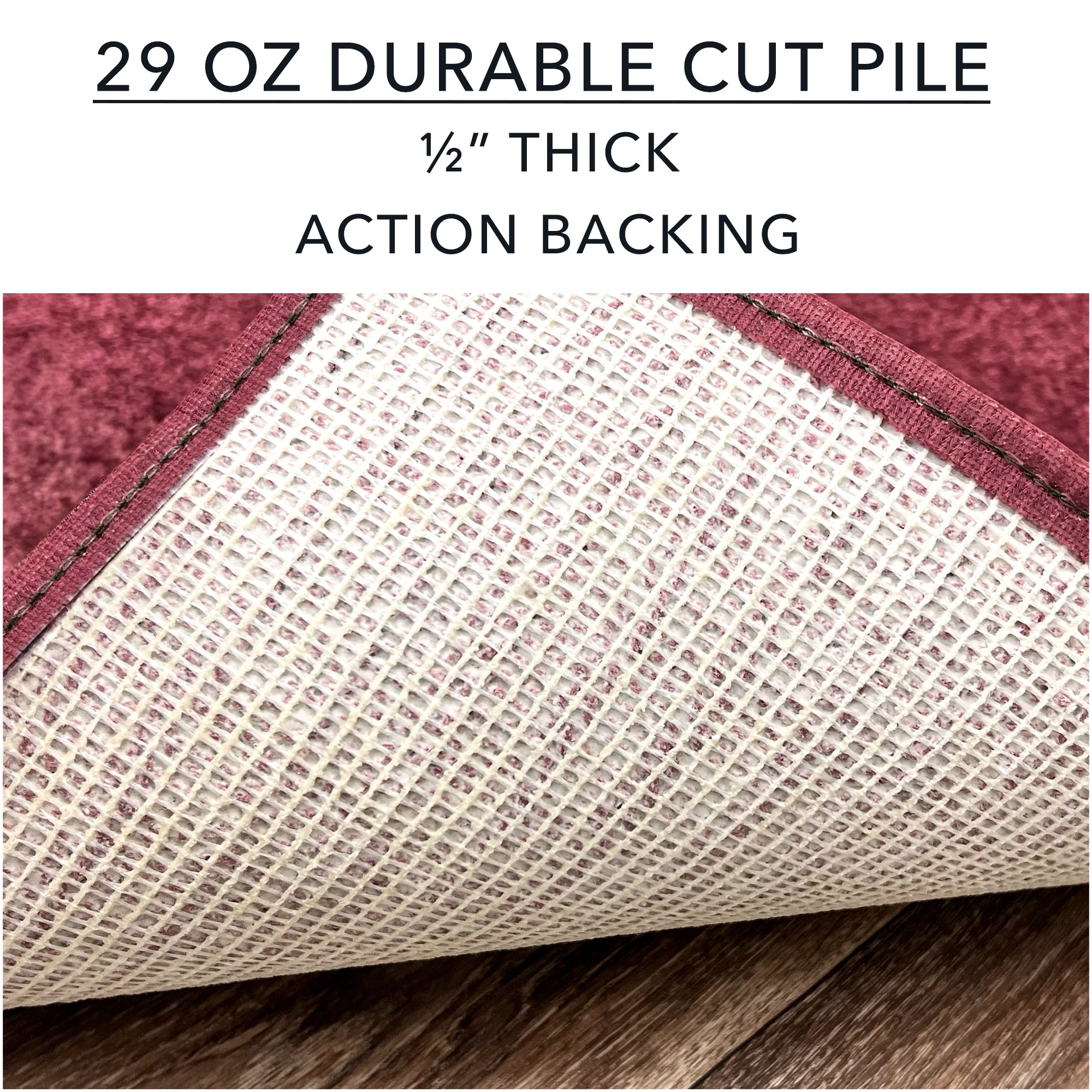 Dyersburg Cut Pile Indoor Rug – Available in Multiple Colors