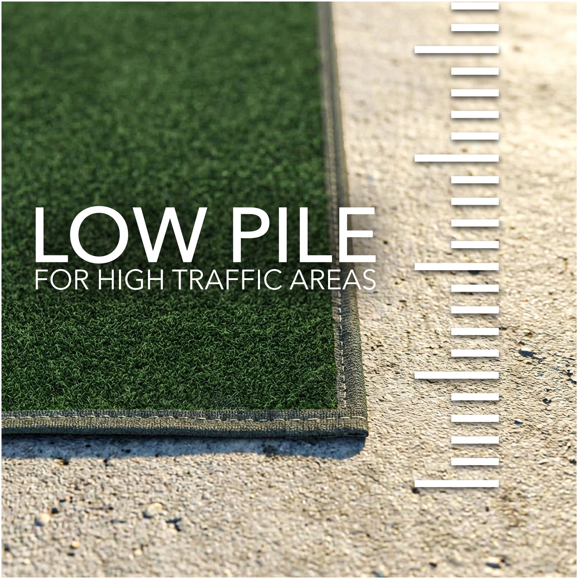 Grizzly Turf Indoor/Outdoor Area Rug – Durable, Weatherproof, Custom Cut