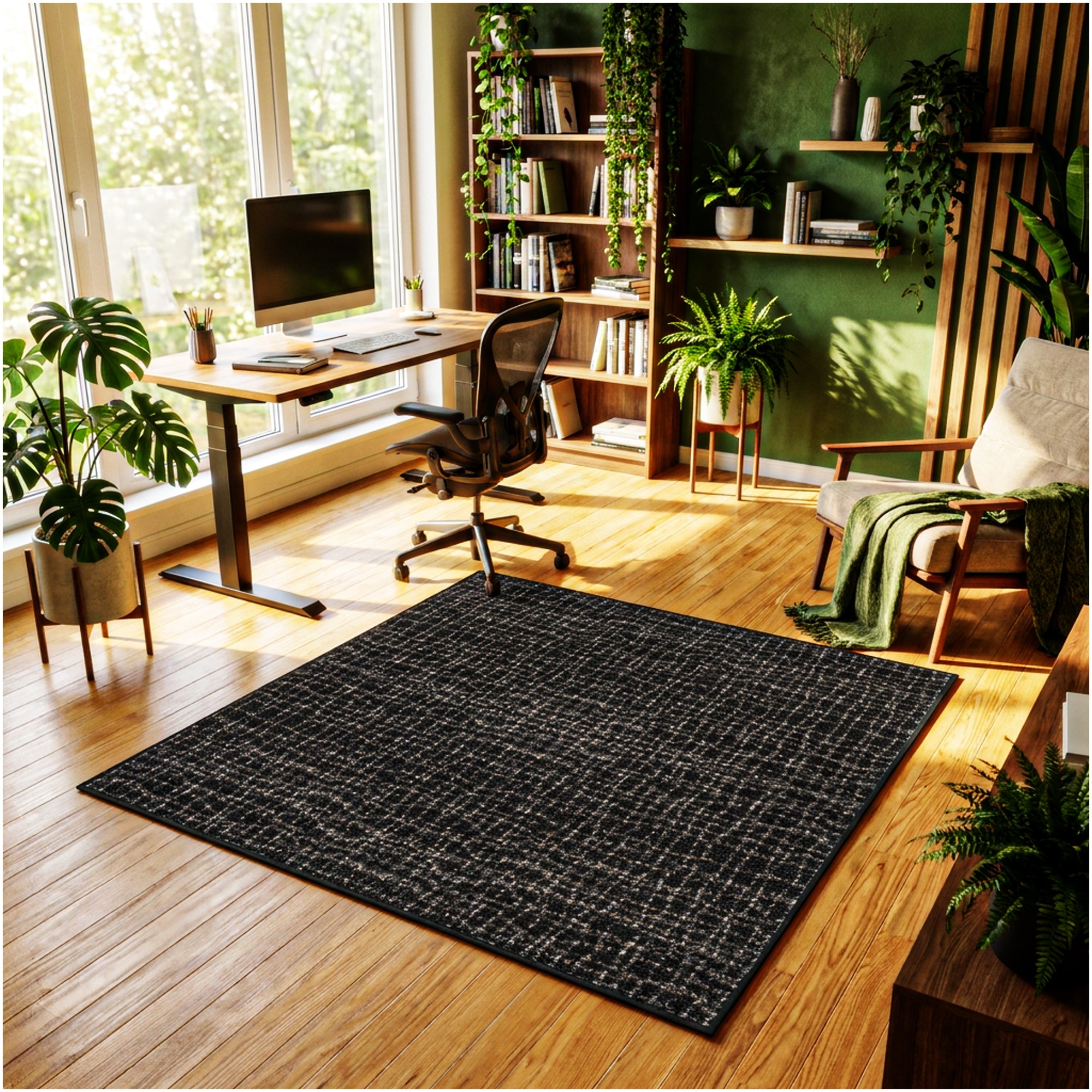 Milliken Modern Backdrop Pattern Indoor Area Rug – Custom Sizes