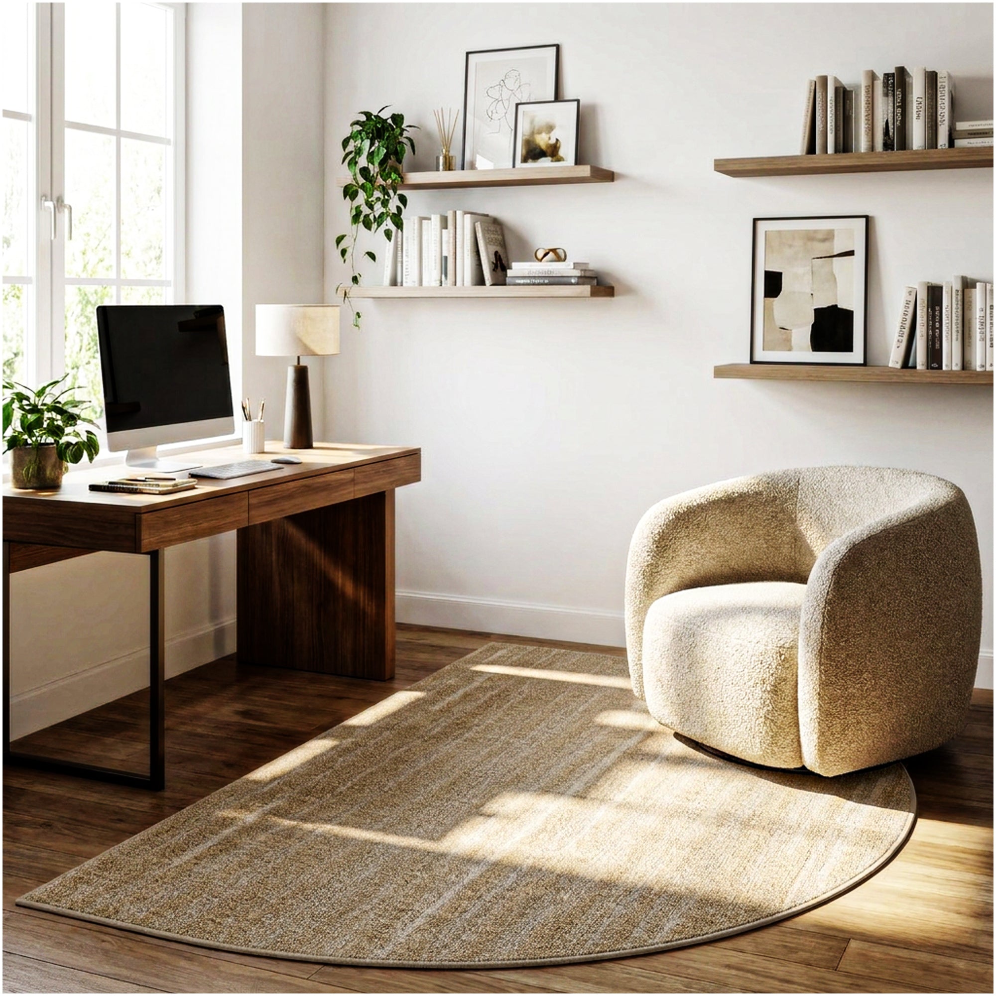 Milliken Stitches Indoor Area Rug – Standard Sizes & Color Options