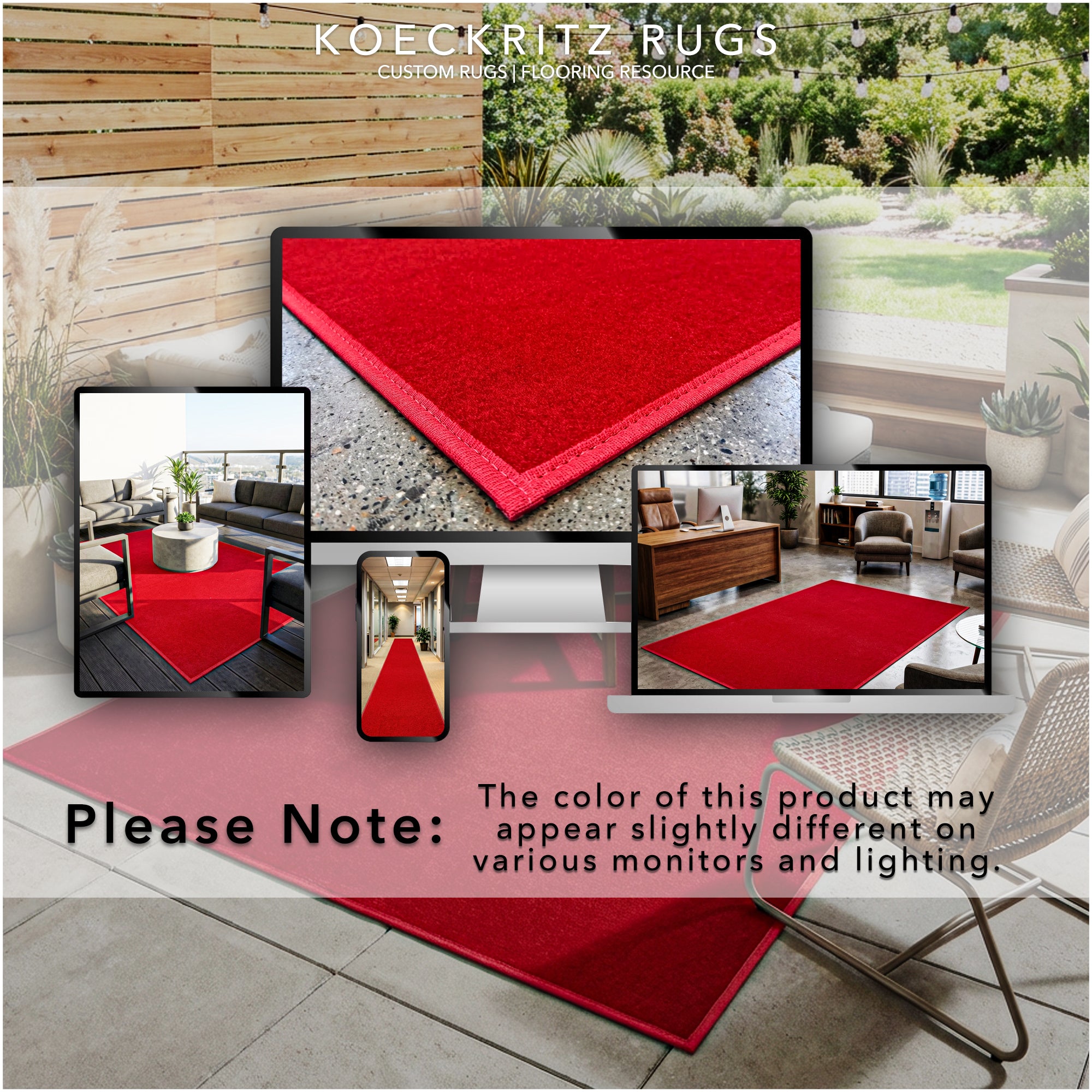 Valdosta Indoor Outdoor Carpet Rug – Durable, Soft, Custom Sizes