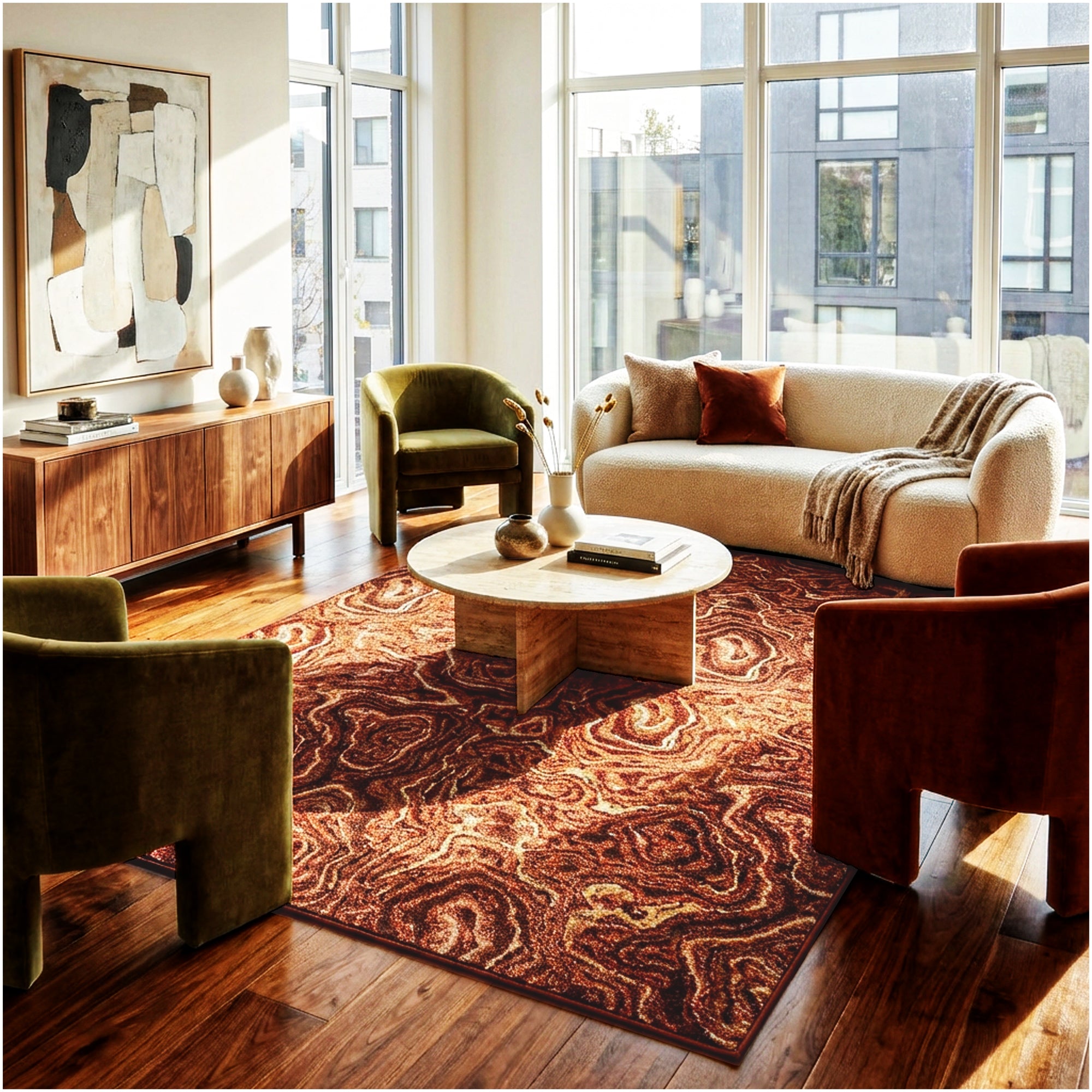 Milliken Nature’s Gem Indoor Area Rug – Custom Size & Color
