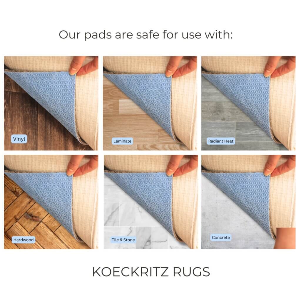 RugLock Premium Felt & Rubber Rug Pad