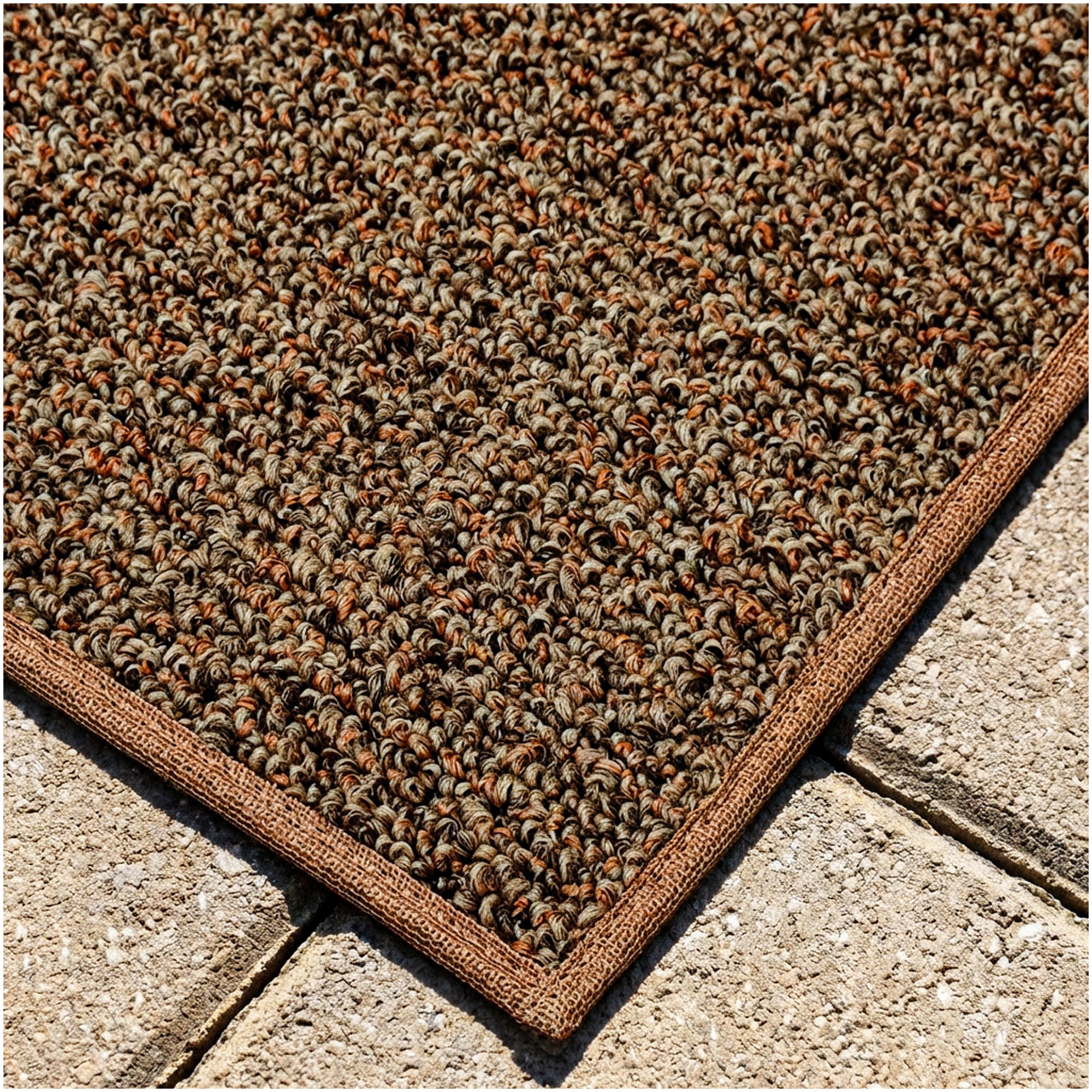 Garden Escape Indoor/Outdoor Area Rug with Premium Bound Edges – 6 Colors