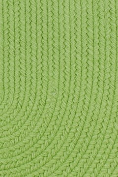 Rhody Key Lime Solid Braided Area Rug – Style S0-44