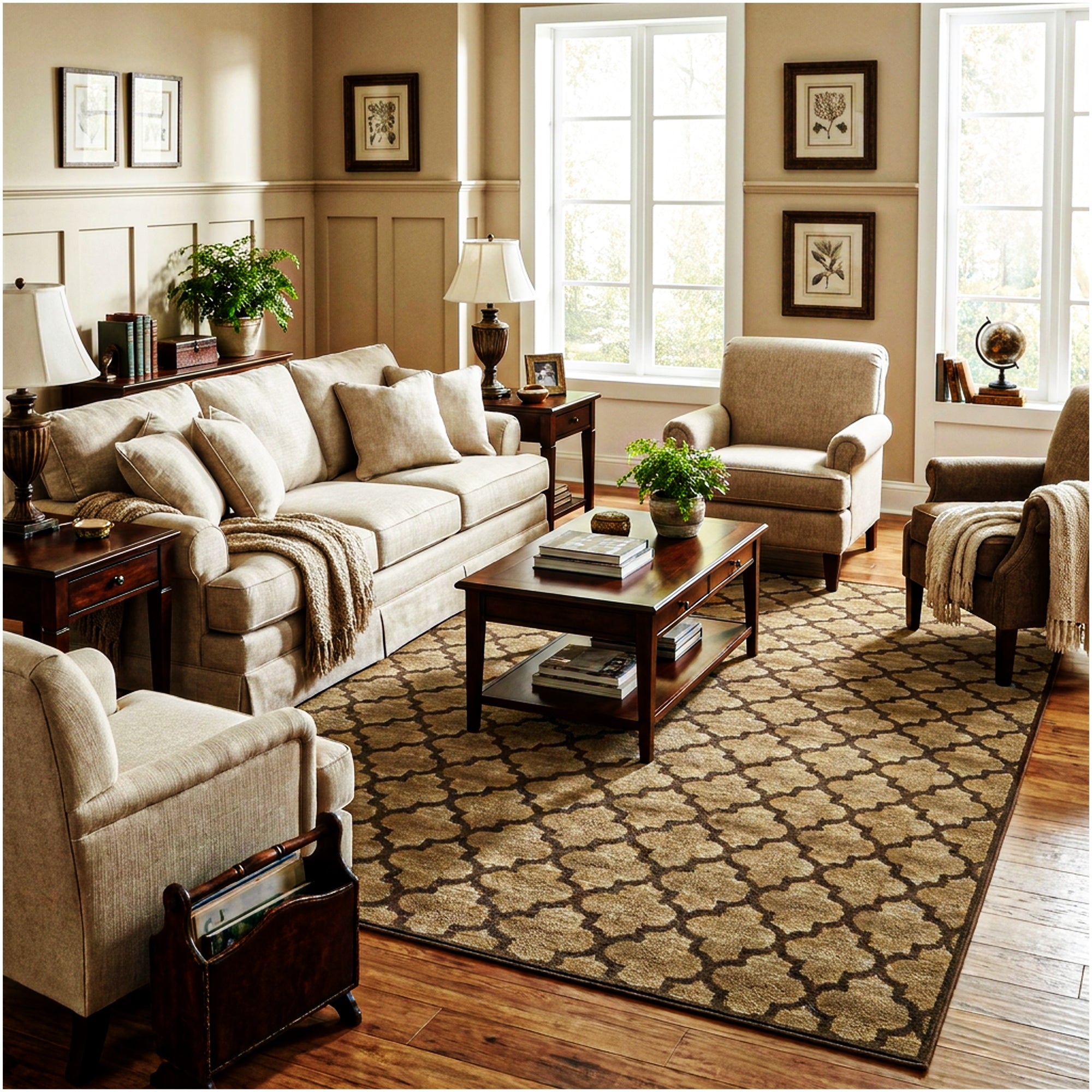 Milliken Cavetto Moroccan-Inspired Indoor Area Rug