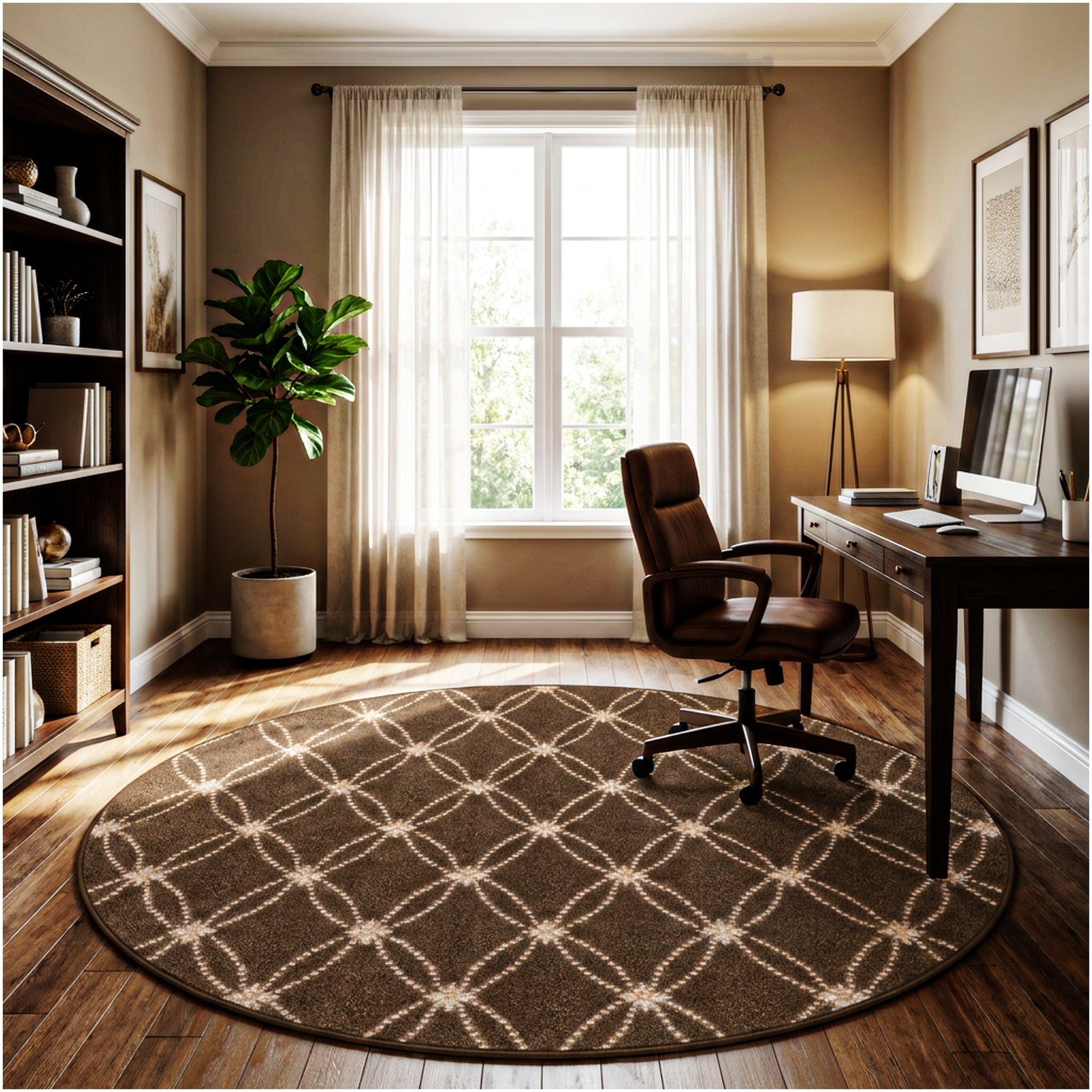 Milliken Charthouse Pattern Indoor Area Rug – 40 oz Cut Pile, Custom Sizes & Colors