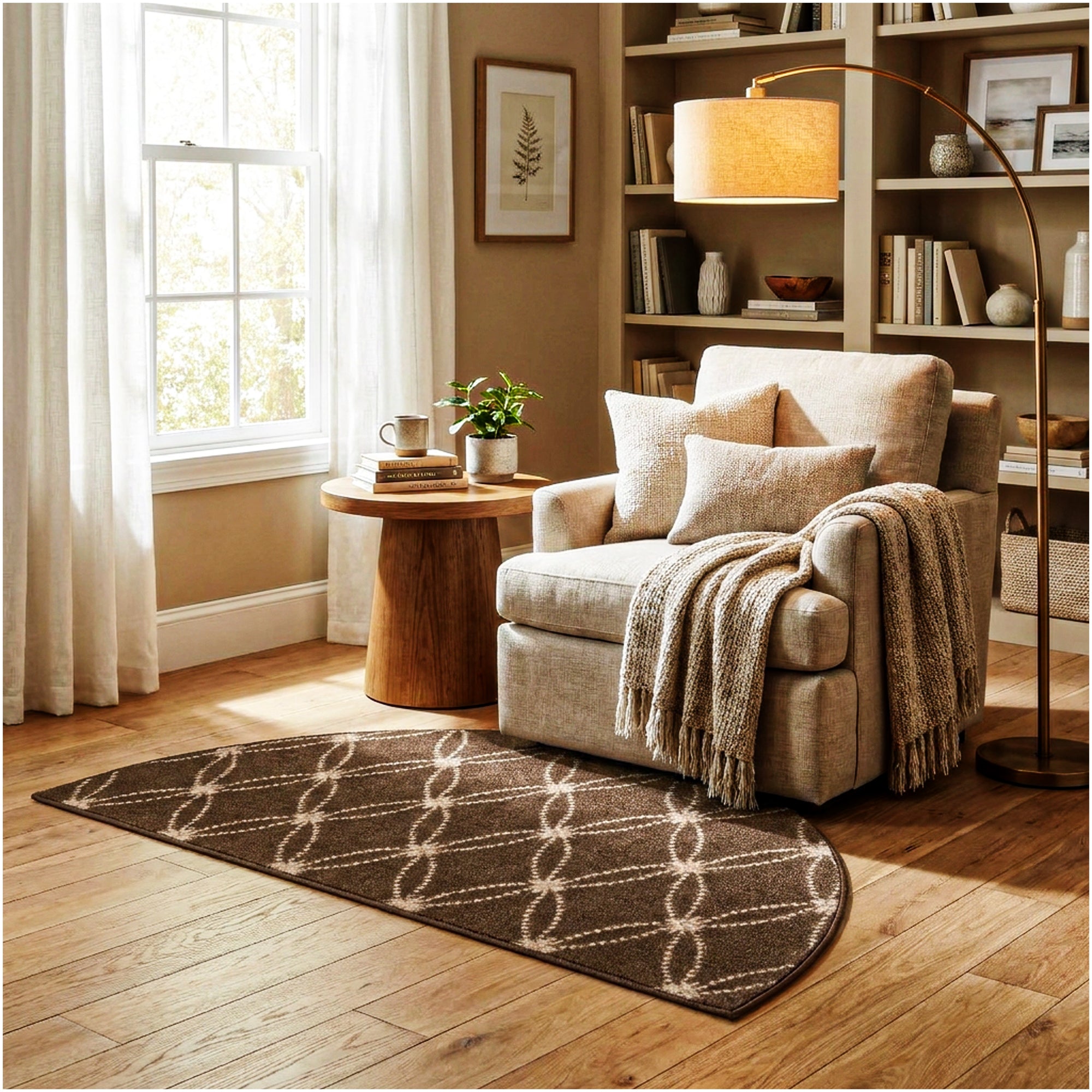 Milliken Charthouse Pattern Indoor Area Rug – 40 oz Cut Pile, Custom Sizes & Colors