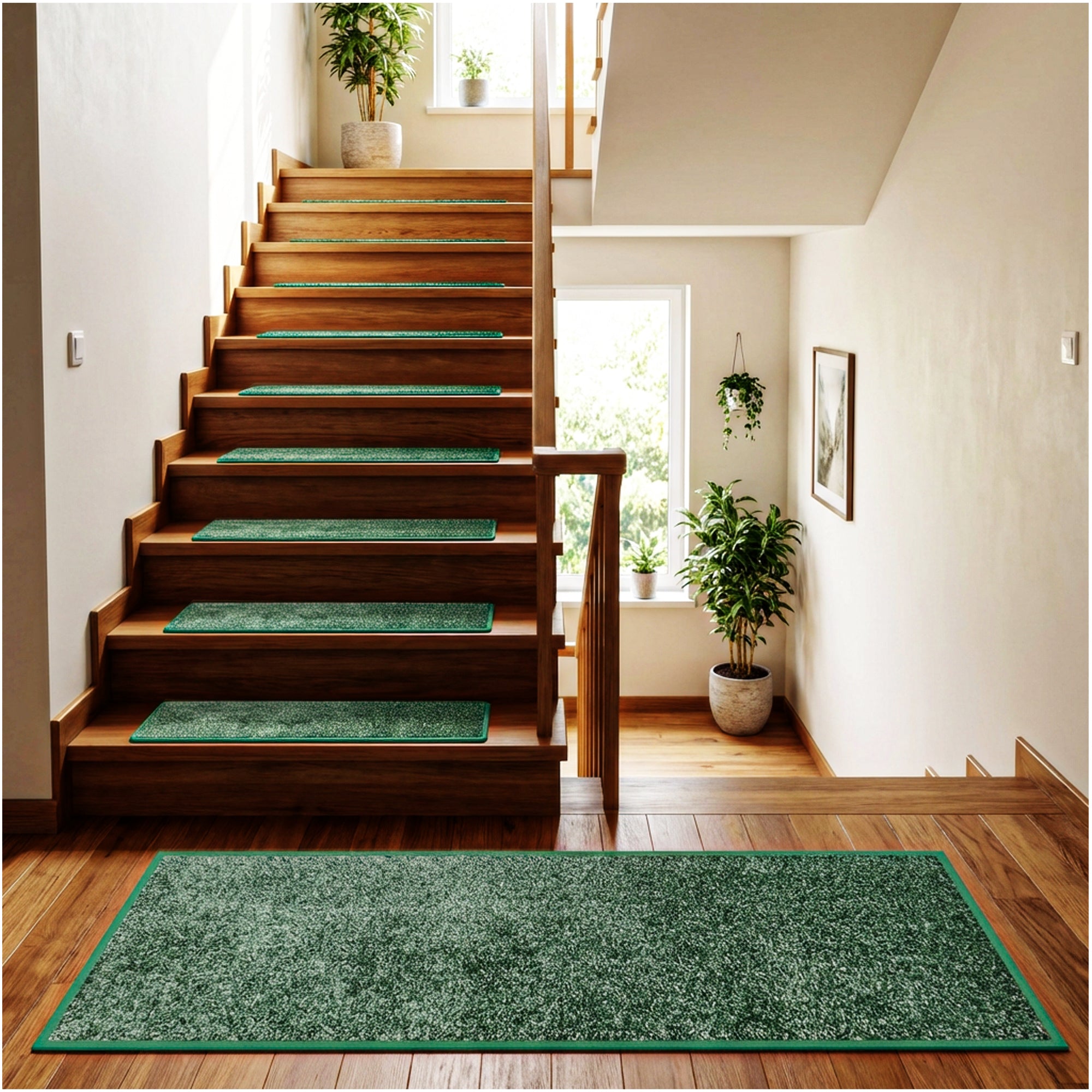 Full Court Indoor Frieze Area Rug – 25 oz Plush Pile, 2 Colors