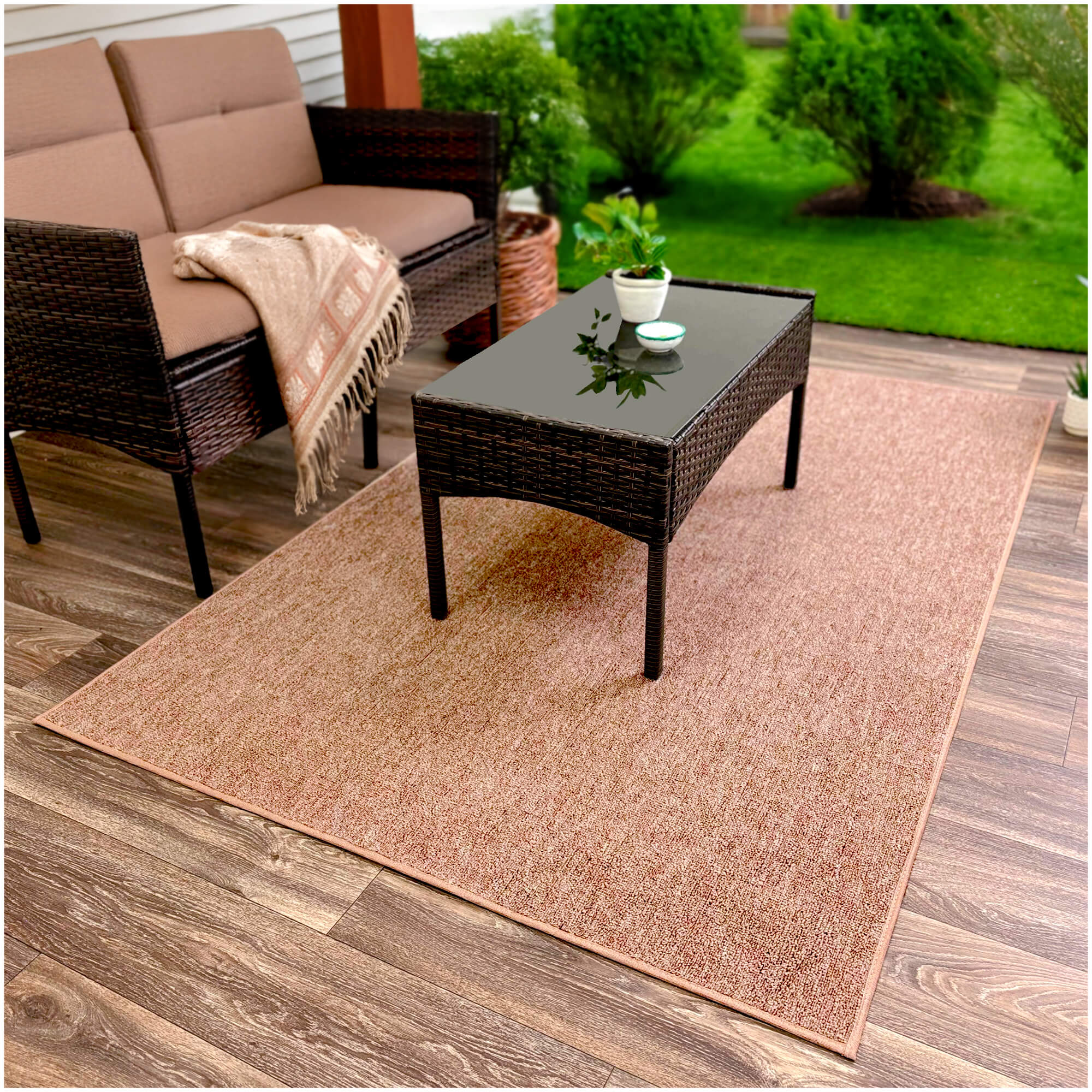 Trailblazer Standard Area Rug – Indoor Use & Limited Outdoor Durability (8 Colors)