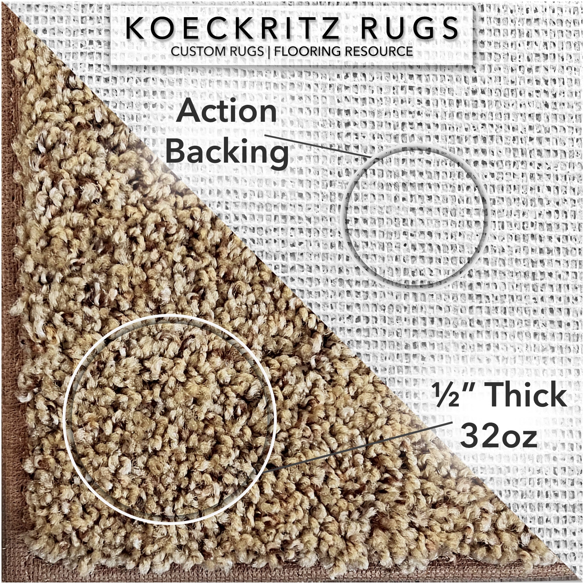 Toast of the Town Plush Frieze Area Rug