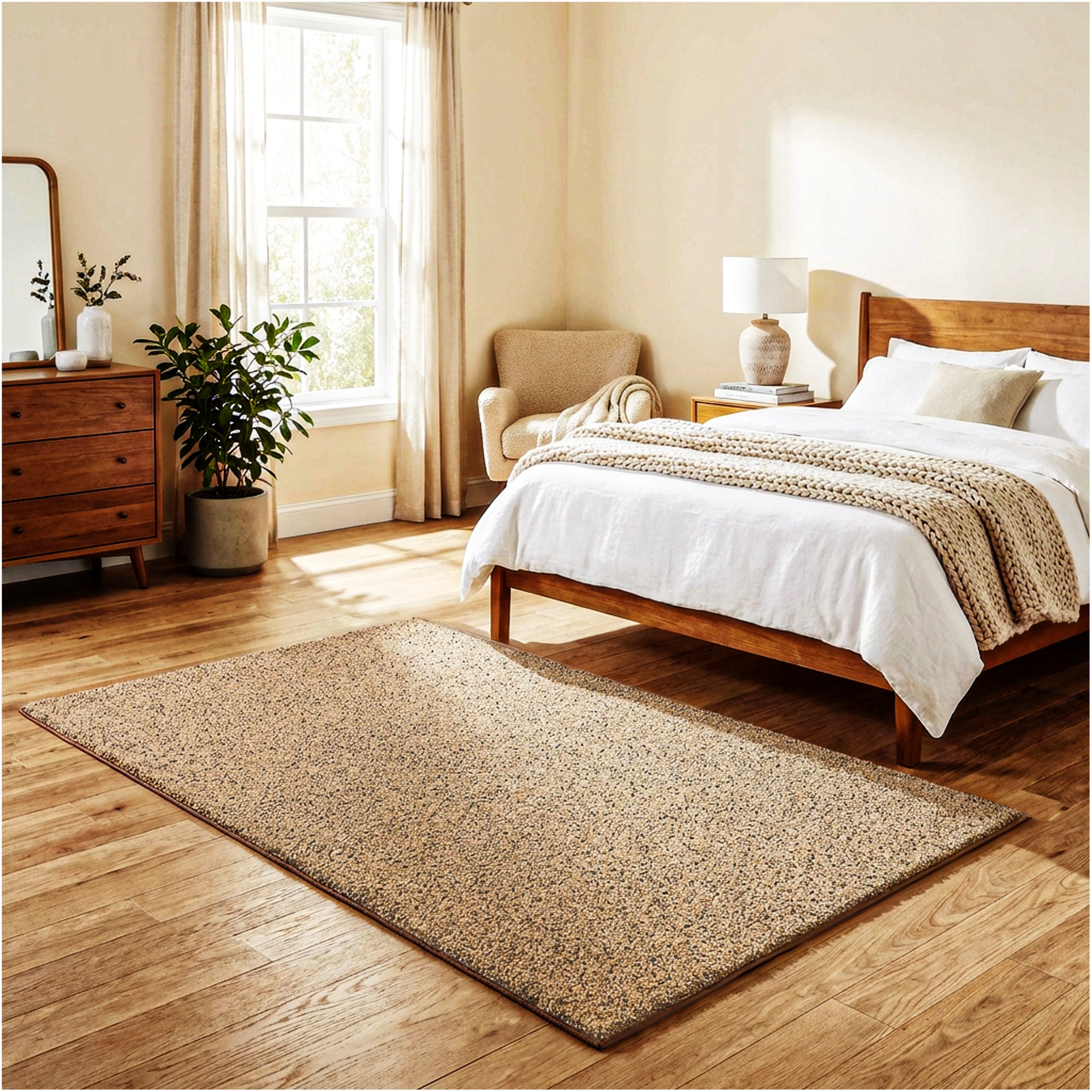 Toast of the Town Plush Frieze Area Rug