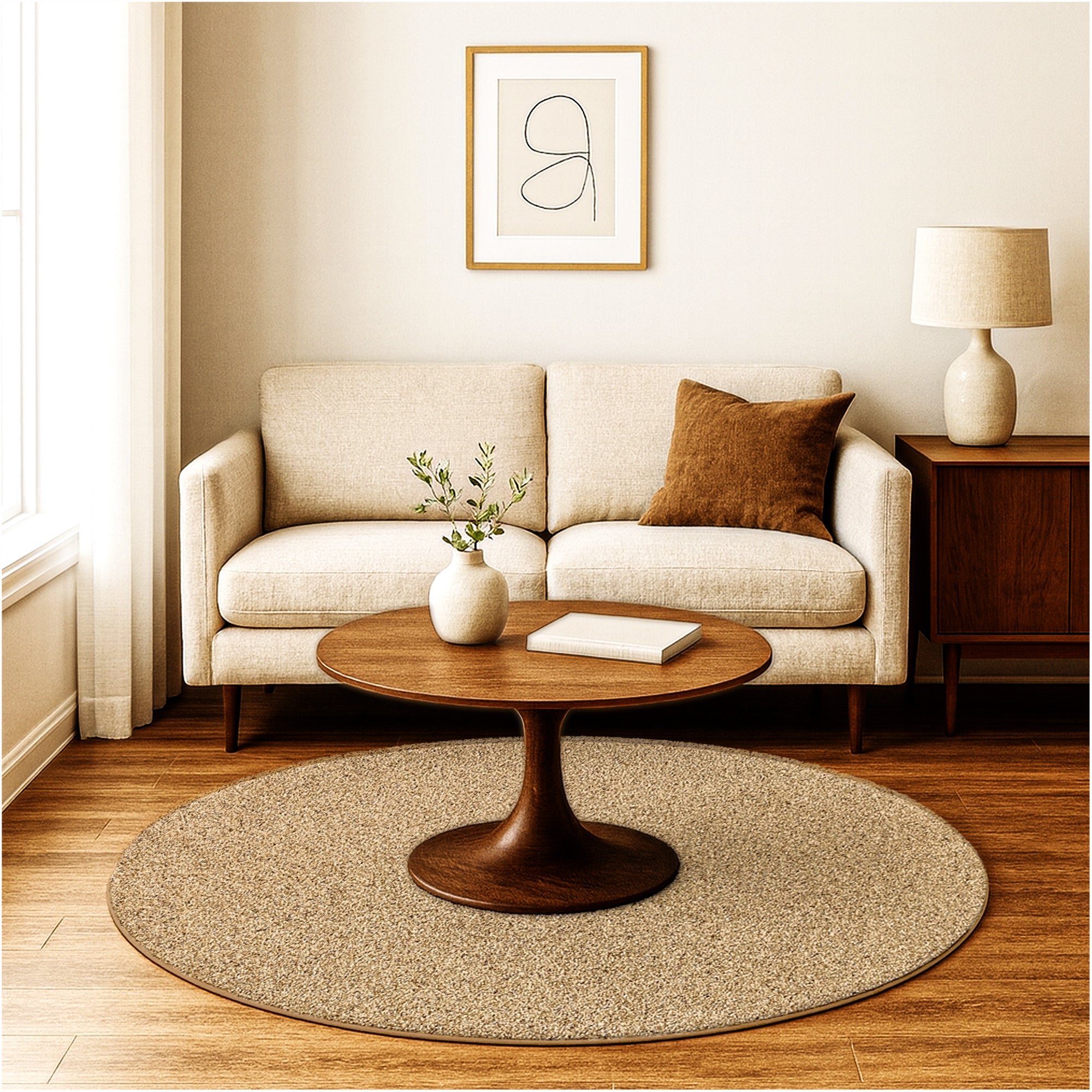 Toast of the Town Plush Frieze Area Rug