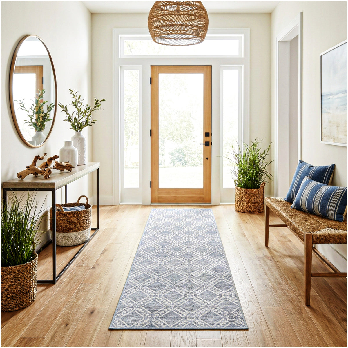 Belmar Custom Size Indoor & Outdoor Area Rug
