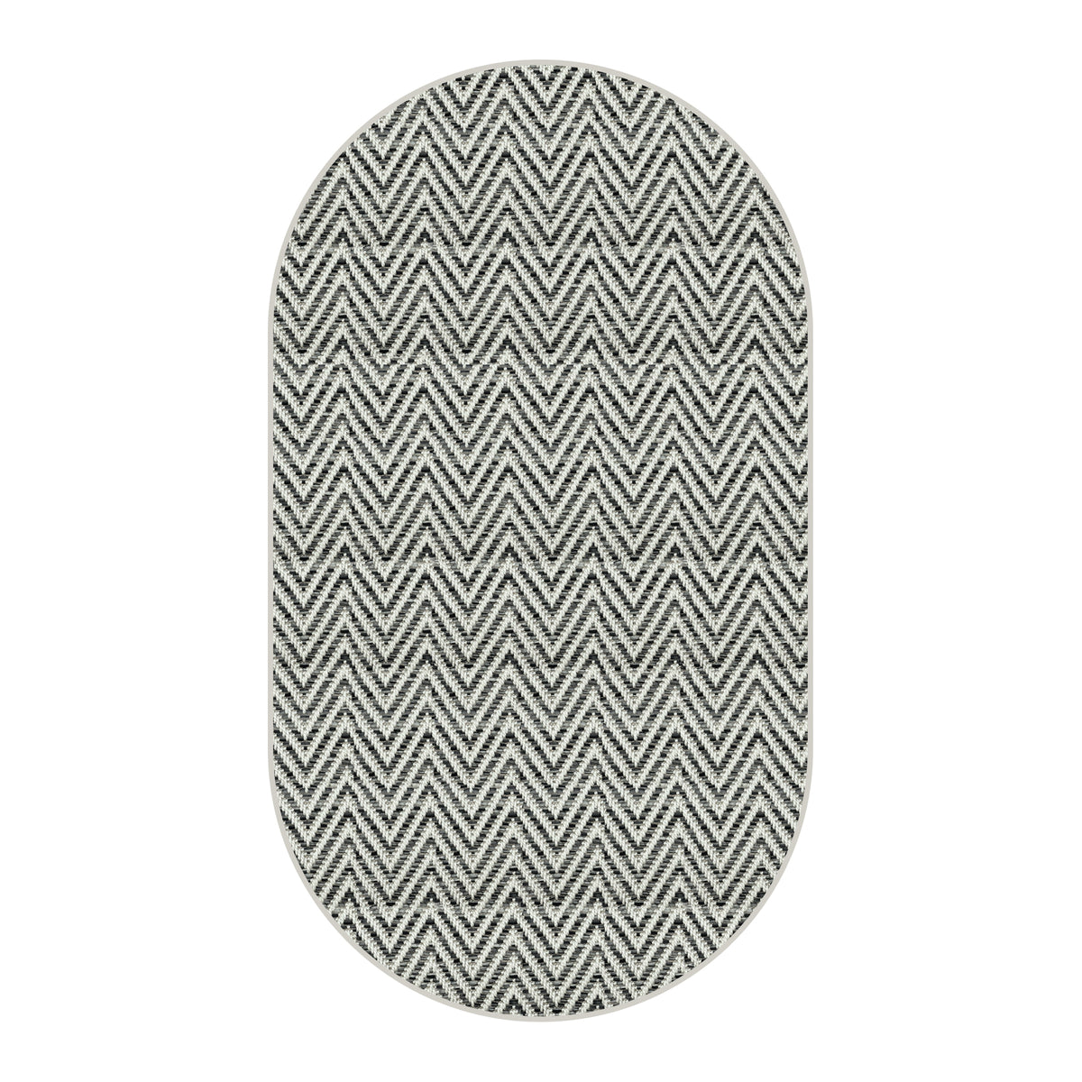 Tortola Chevron Indoor-Outdoor Area Rug | Custom Sizes Available