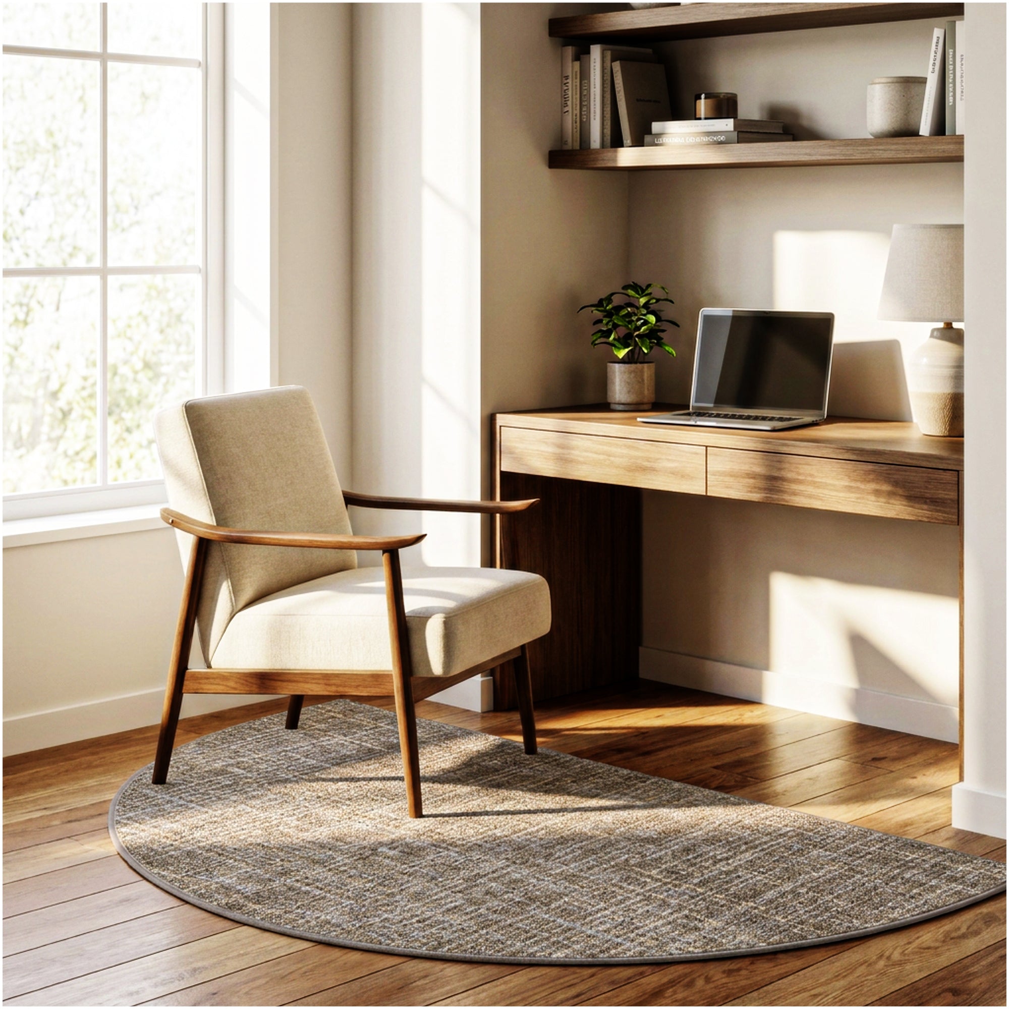 Milliken Stitches Indoor Area Rug – Standard Sizes & Color Options
