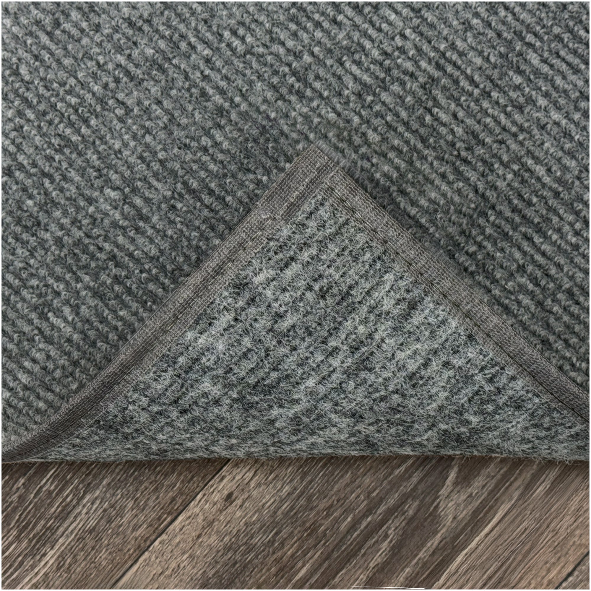 Wassaw Ribbed Indoor/Outdoor Area Rug – Lightweight PET Fiber, 6 Colors