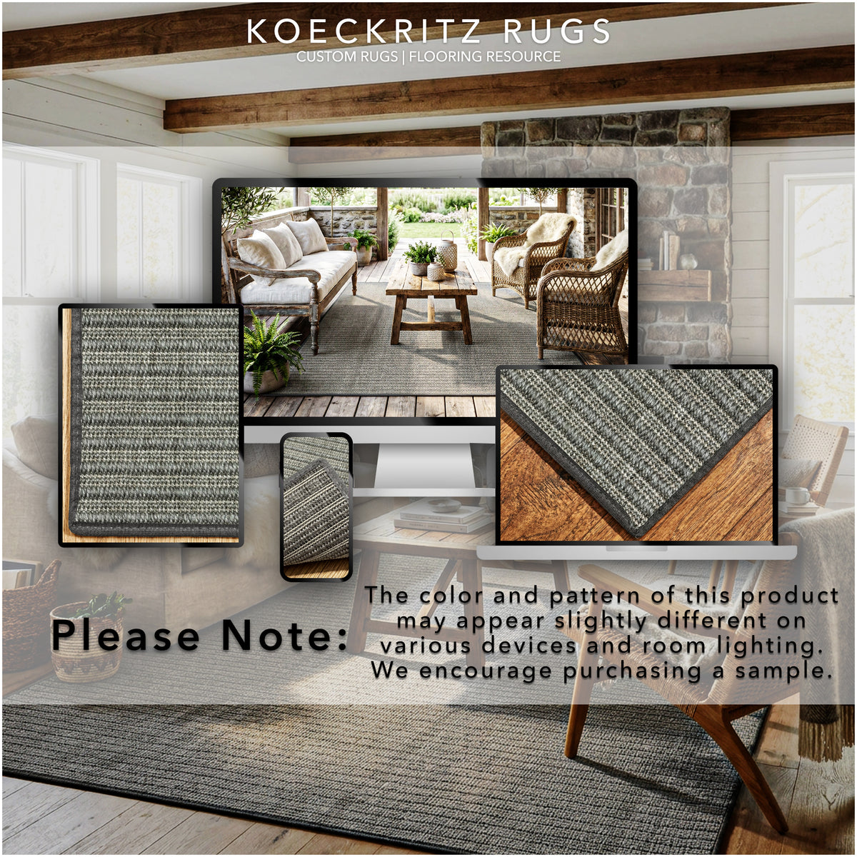 Antigua Indoor & Outdoor Area Rug – Custom Cut Carpet
