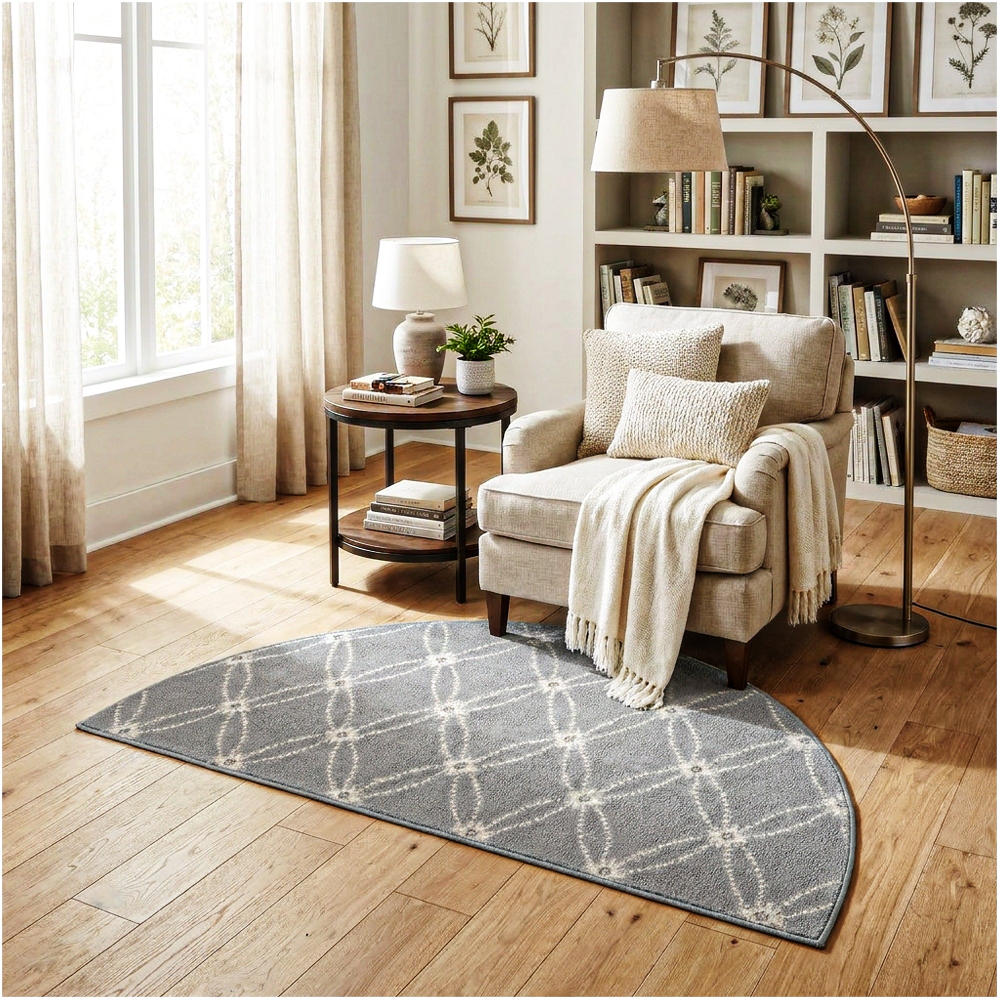 Milliken Charthouse Pattern Indoor Area Rug – 40 oz Cut Pile, Custom Sizes & Colors