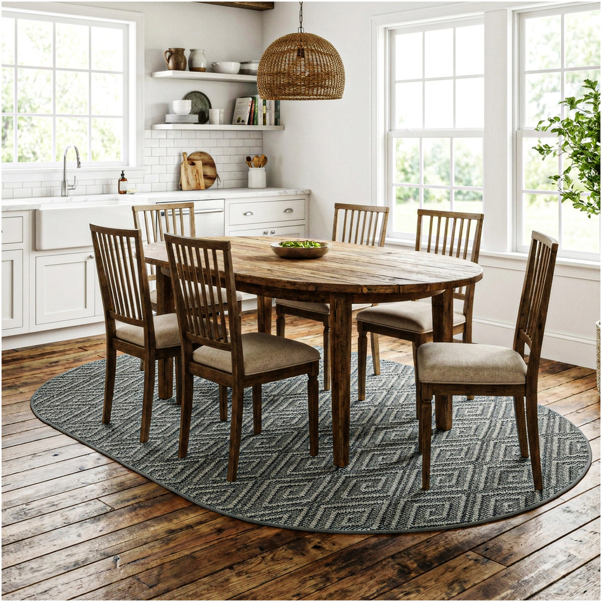 Curacao Custom Cut Indoor & Outdoor Area Rug – Custom Sizes