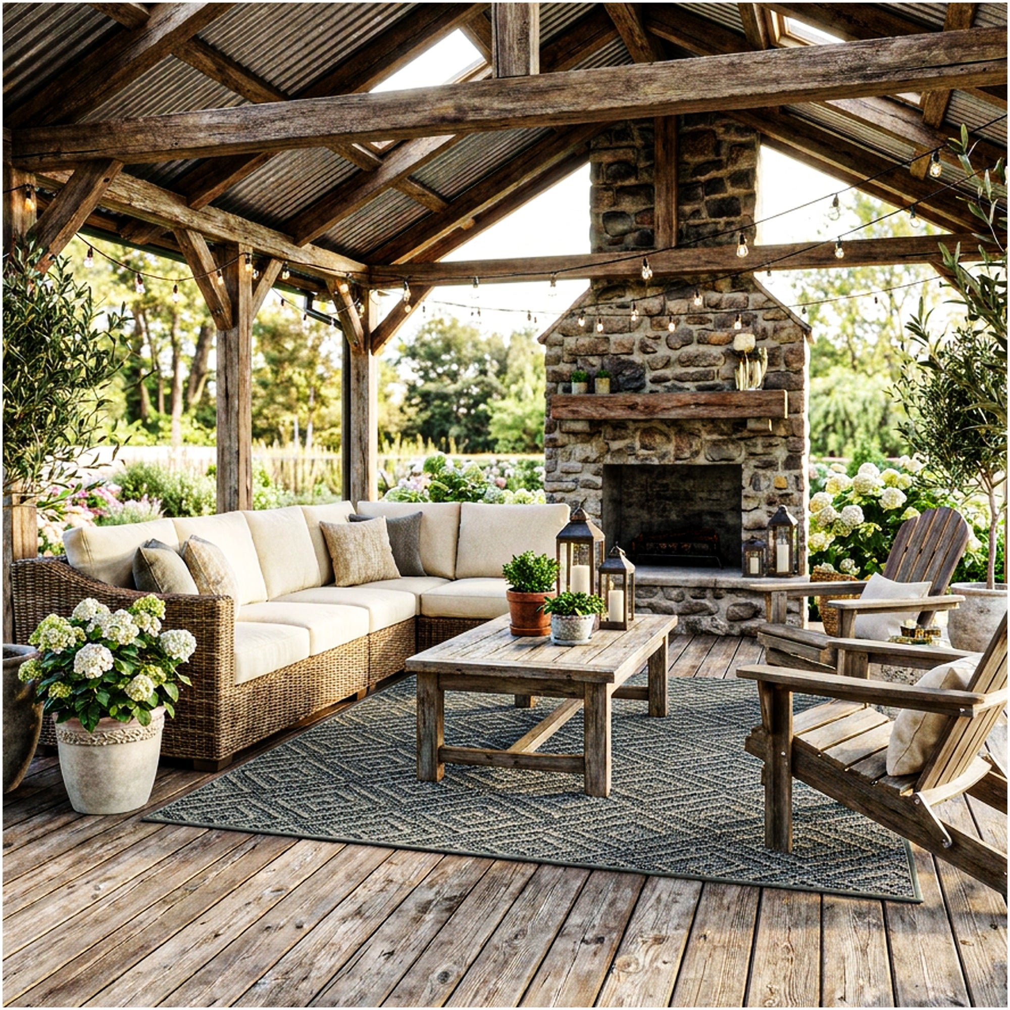 Curacao Custom Cut Indoor & Outdoor Area Rug – Custom Sizes
