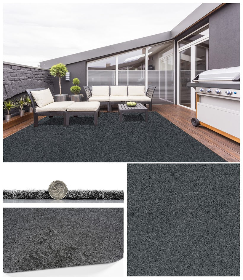 Grizzly Turf Indoor/Outdoor Area Rug – Durable, Weatherproof, Custom Cut