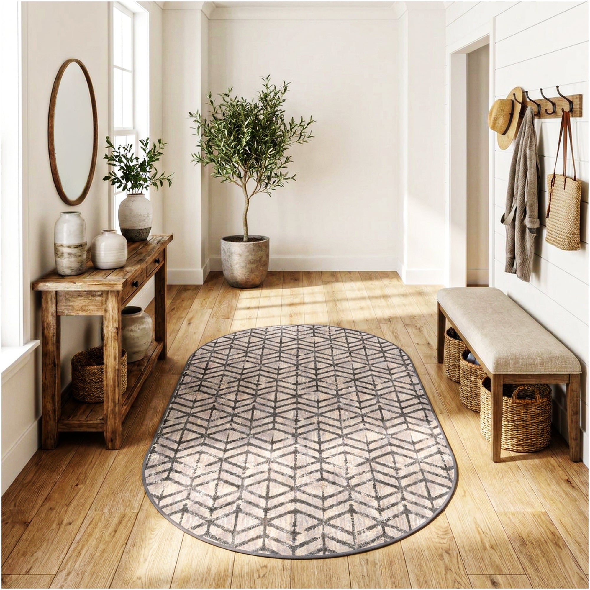 Traveler’s Path Indoor Area Rug – 40 oz Cut Pile, Custom Sizes & Colors