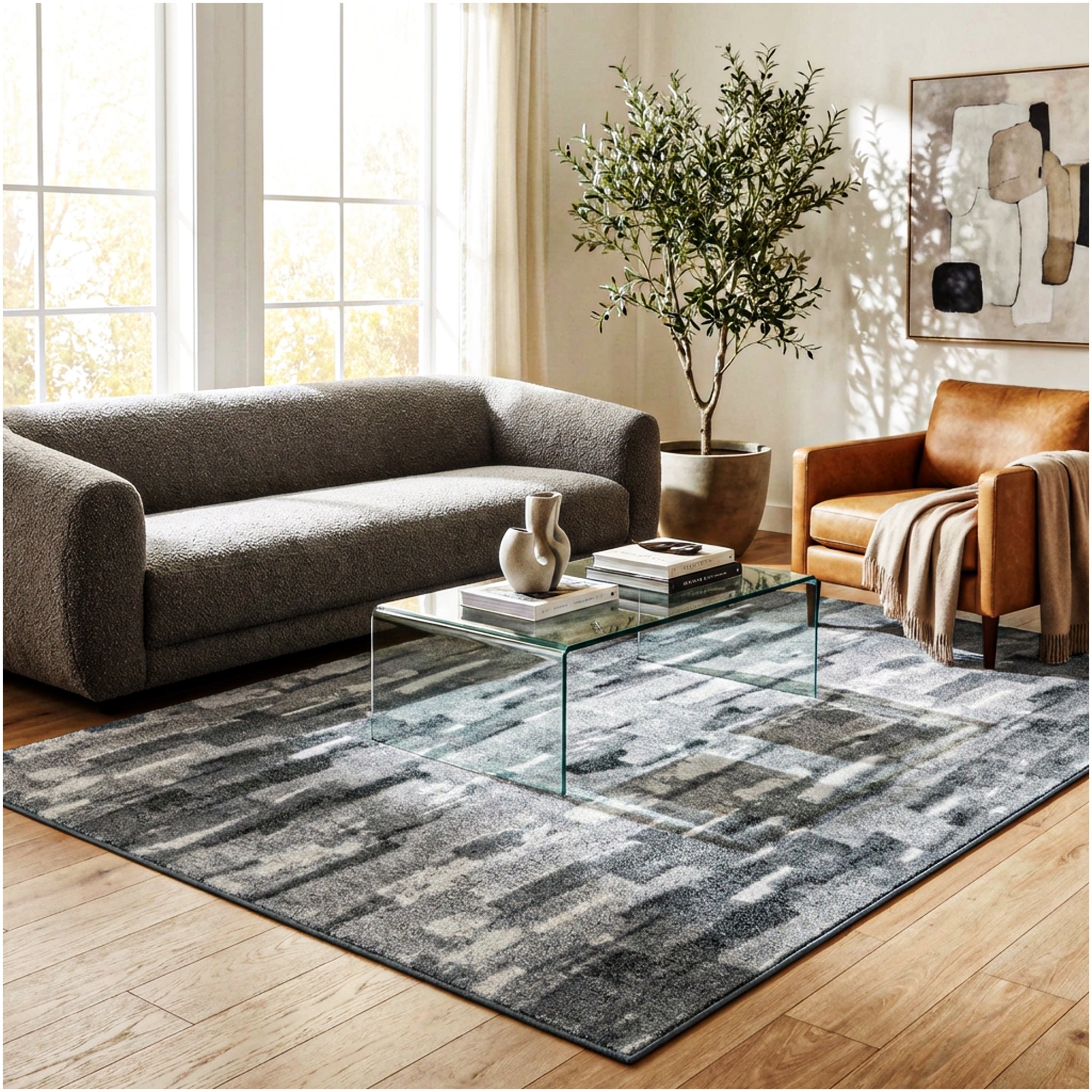 Milliken Cantera Indoor Area Rug | Standard Sizes & Color Options