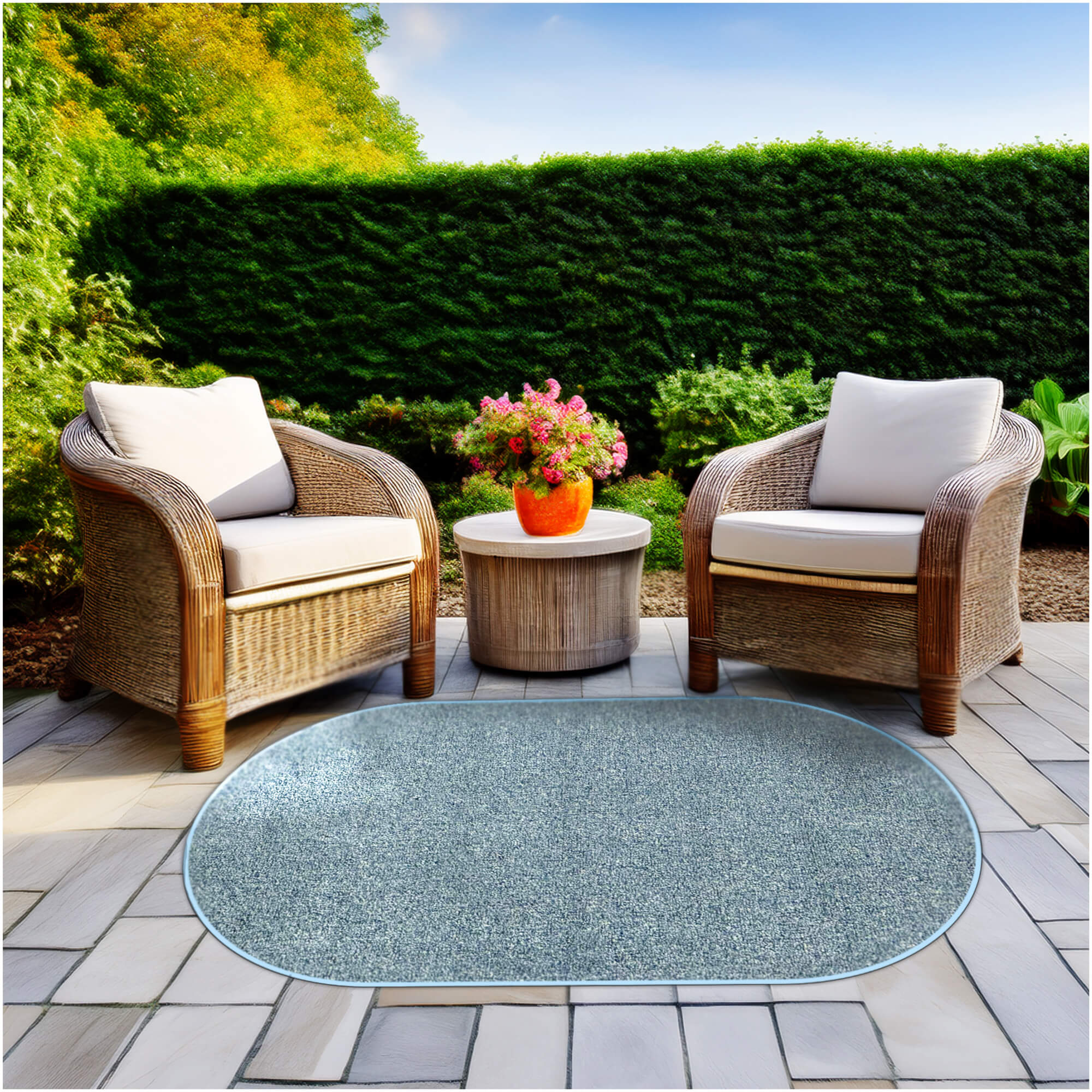 Arbor View Premium Artificial Grass Rug – Custom Sizes Available