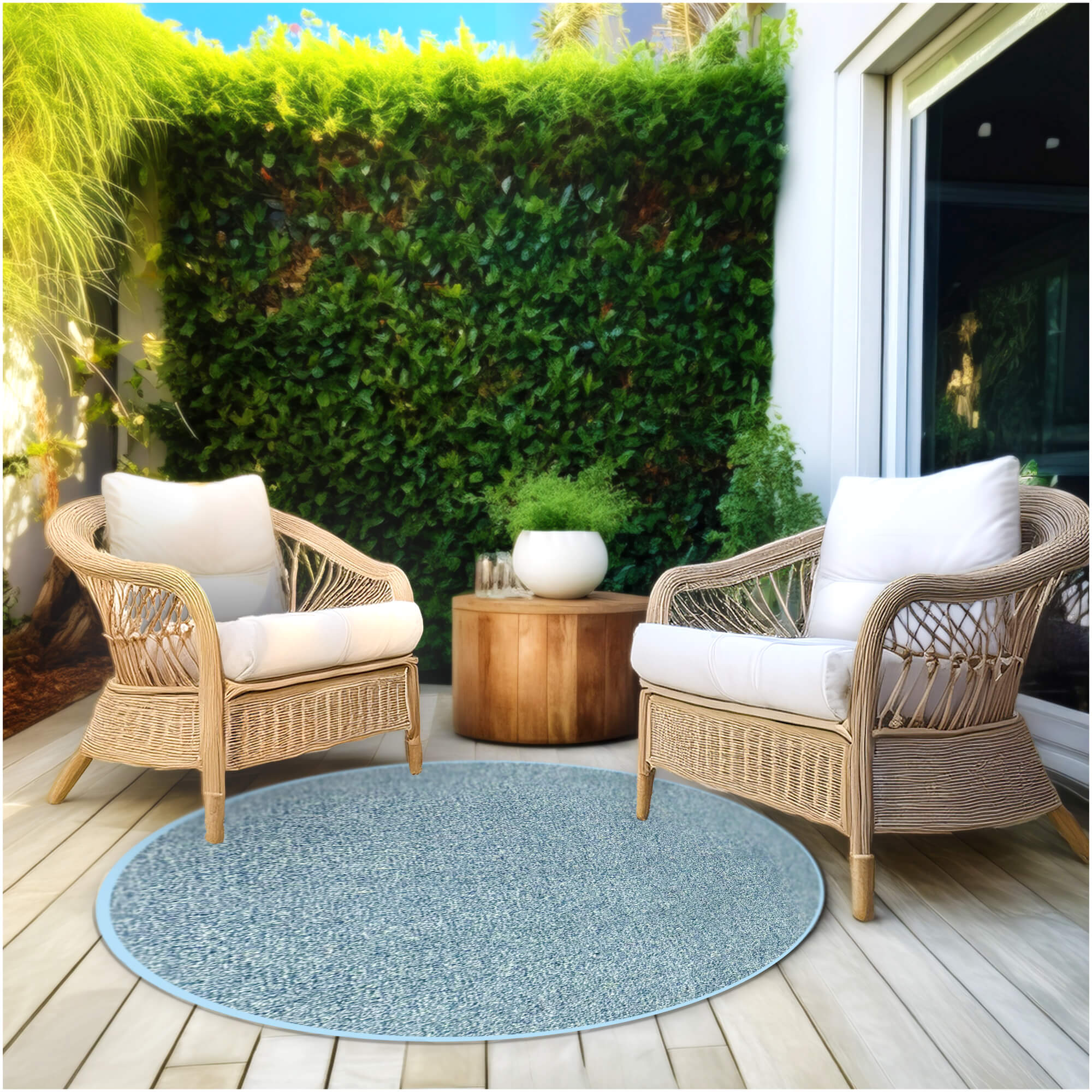 Arbor View Premium Artificial Grass Rug – Custom Sizes Available