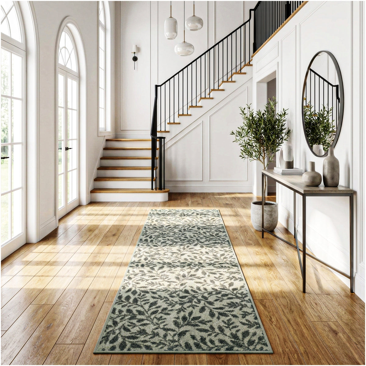 Milliken Hidden Trail Nature Pattern Indoor Area Rug – Custom Sizes