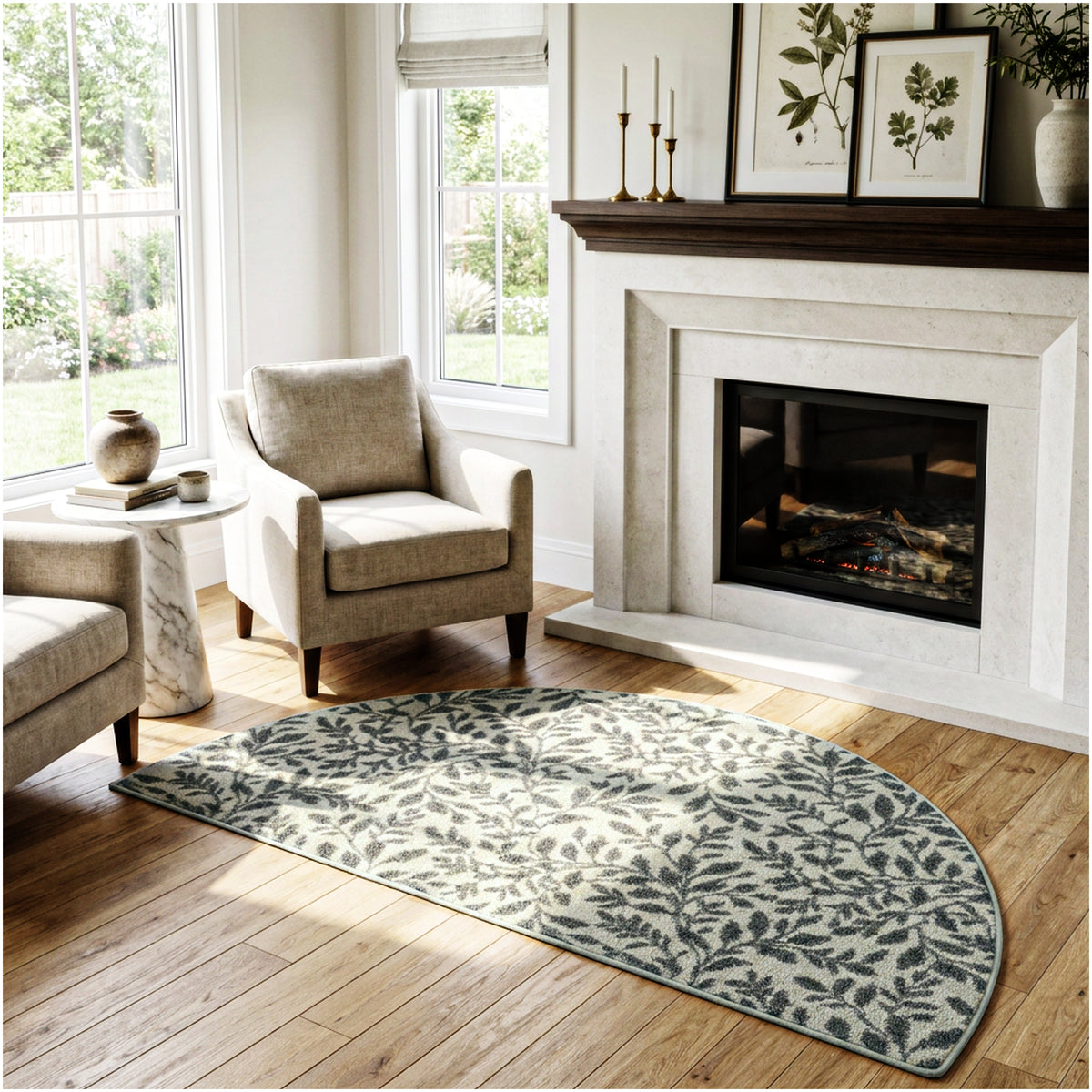 Milliken Hidden Trail Nature Pattern Indoor Area Rug – Custom Sizes