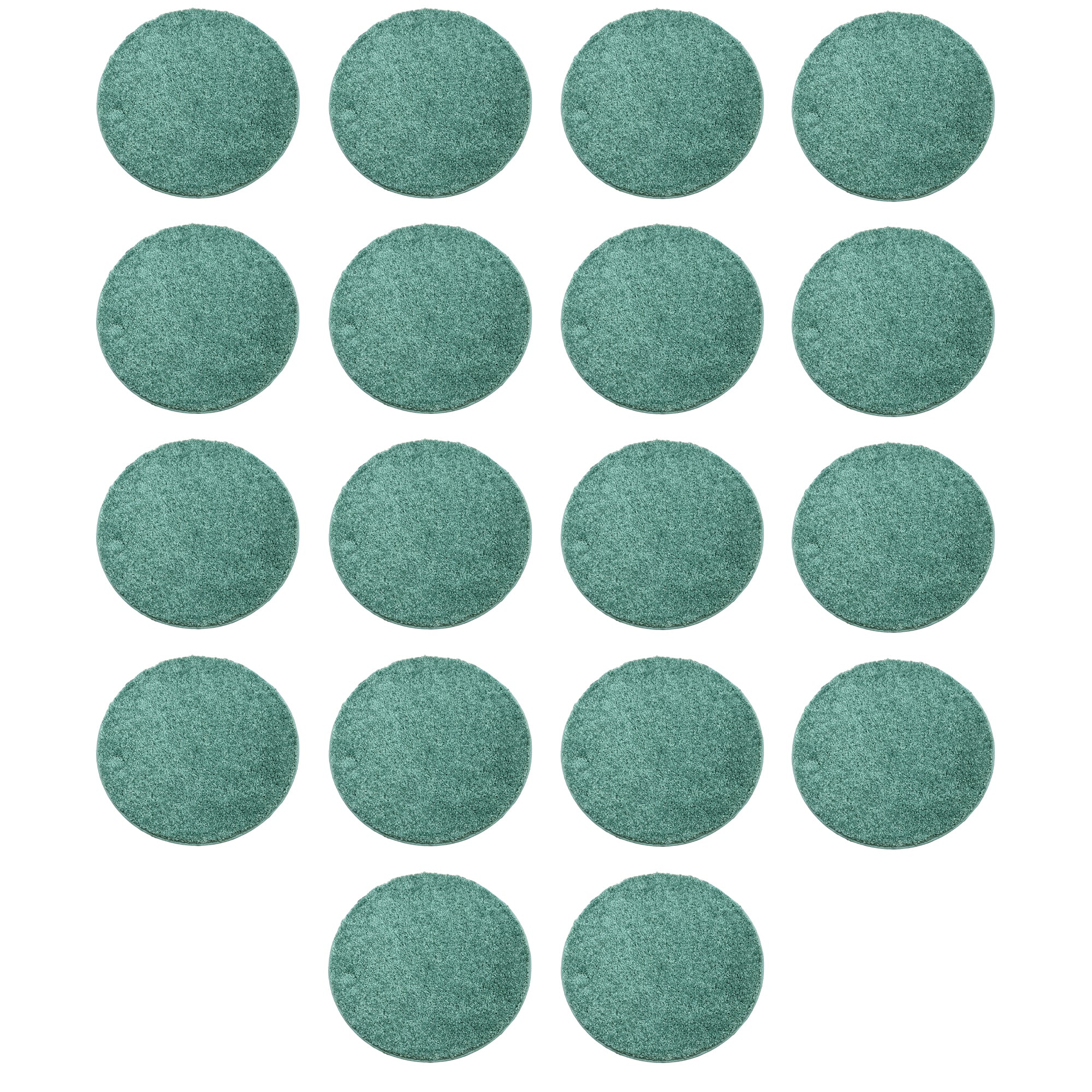 Children’s Classroom Carpet Circle Seats – Multiple Colors | 18” Round Soft Floor Cushions