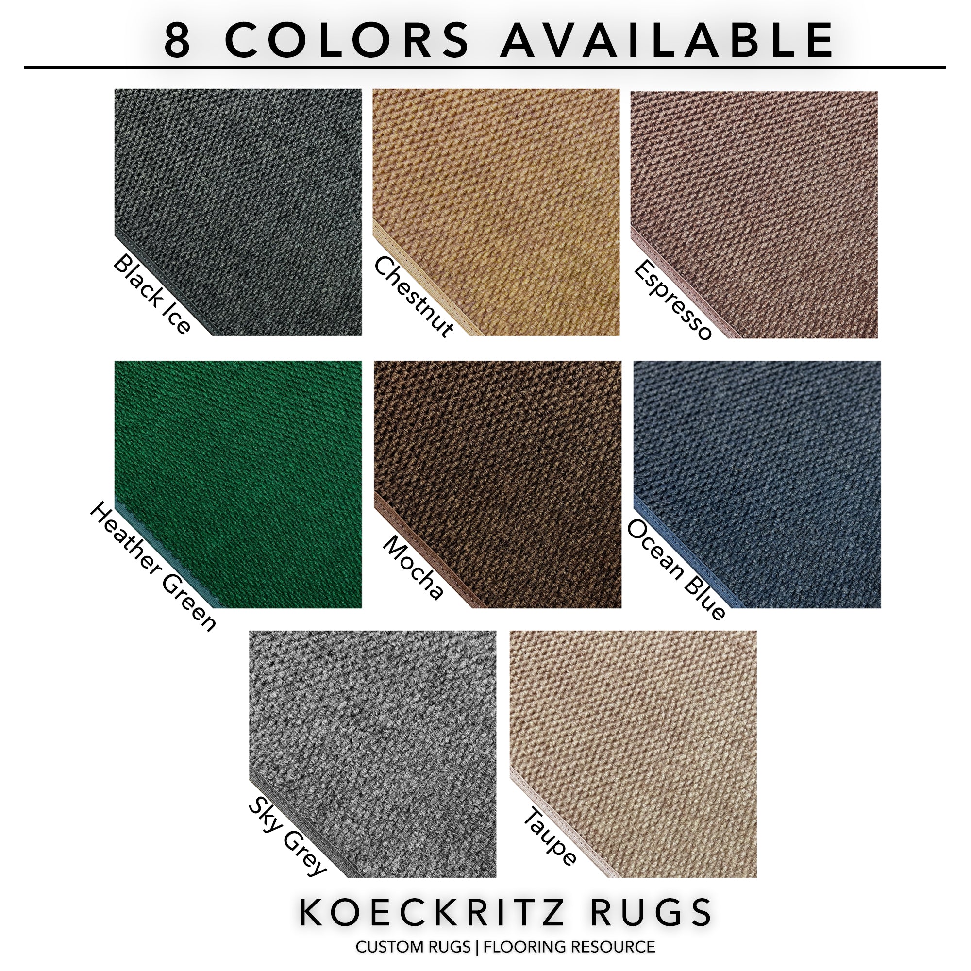 Hatteras Indoor Outdoor Rug – Custom Size Patio & Area Rug