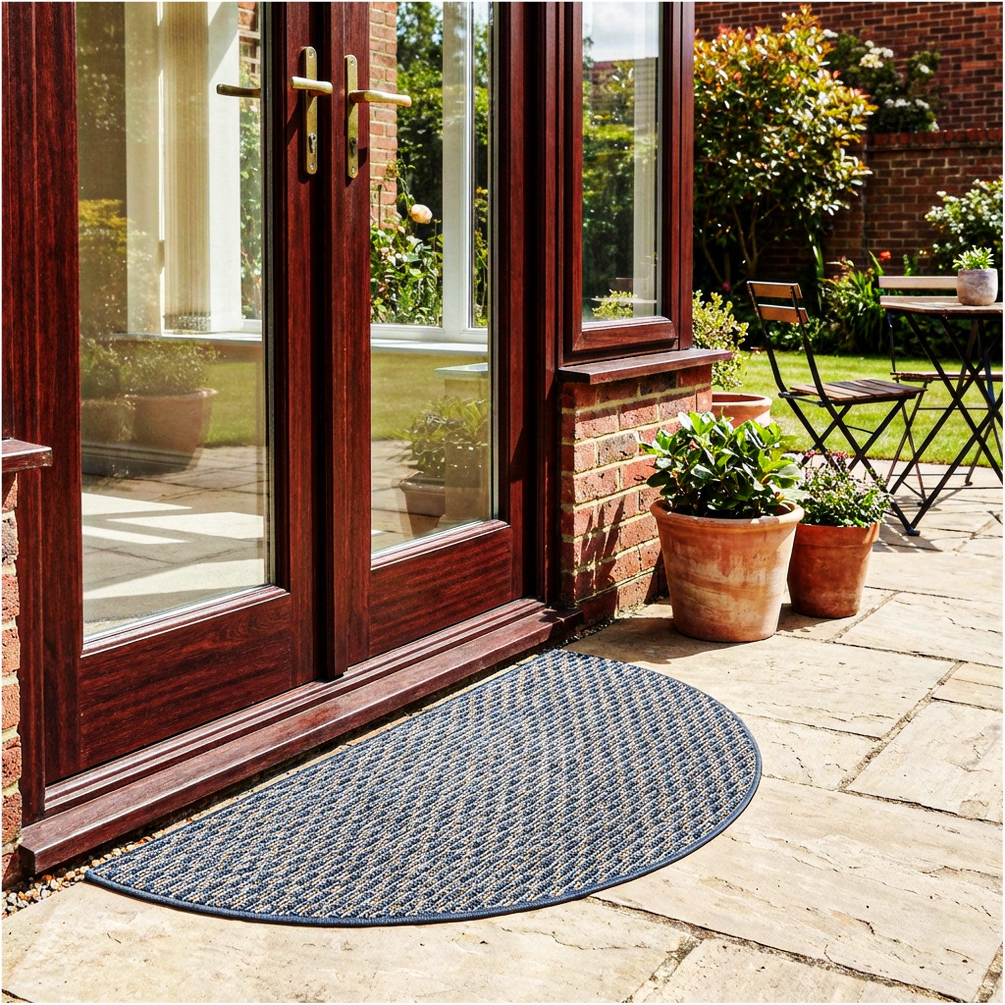 Pattern Play Level Loop Area Rug – Indoor/Outdoor | 5 Colors Available