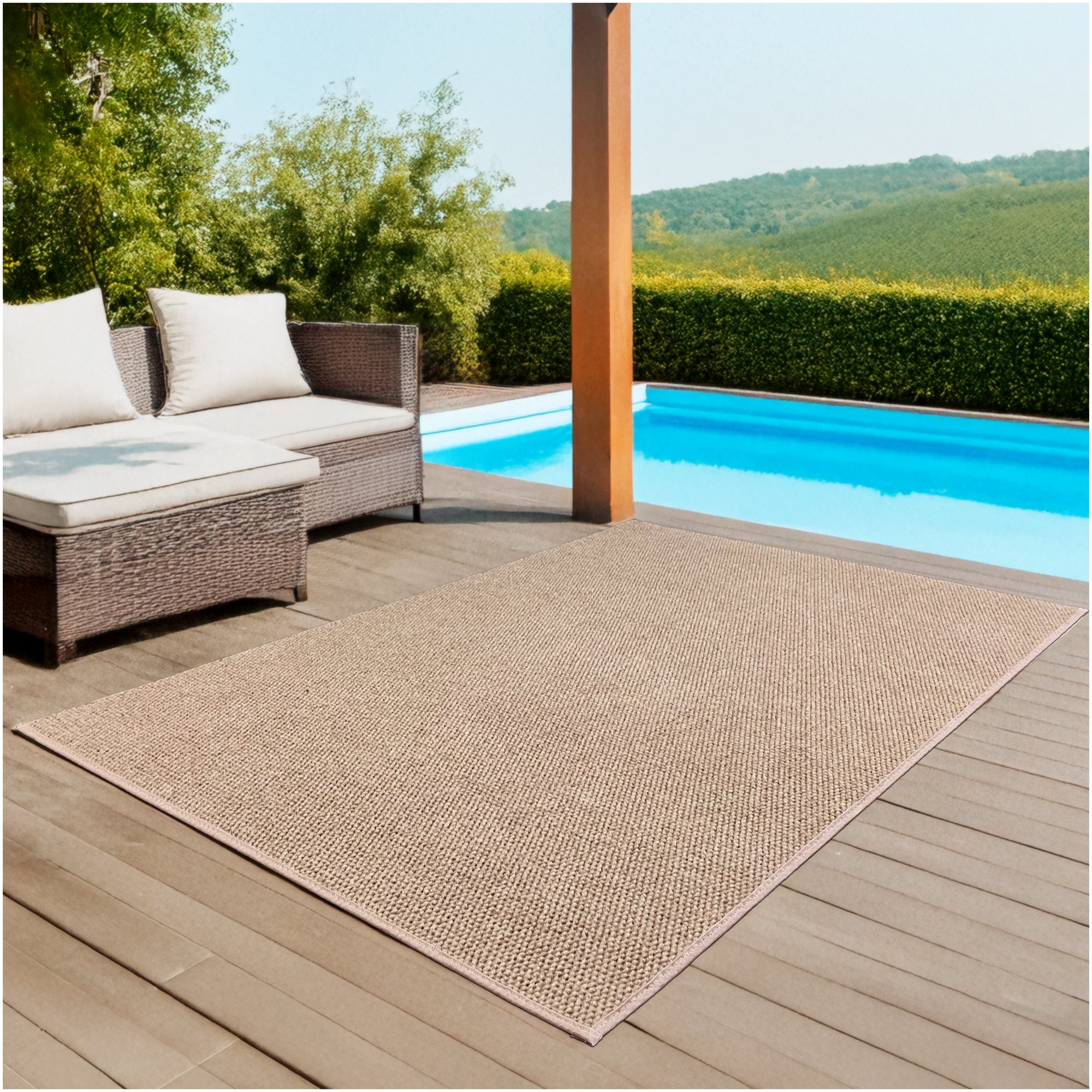 Hatteras Indoor–Outdoor Custom Area Rug