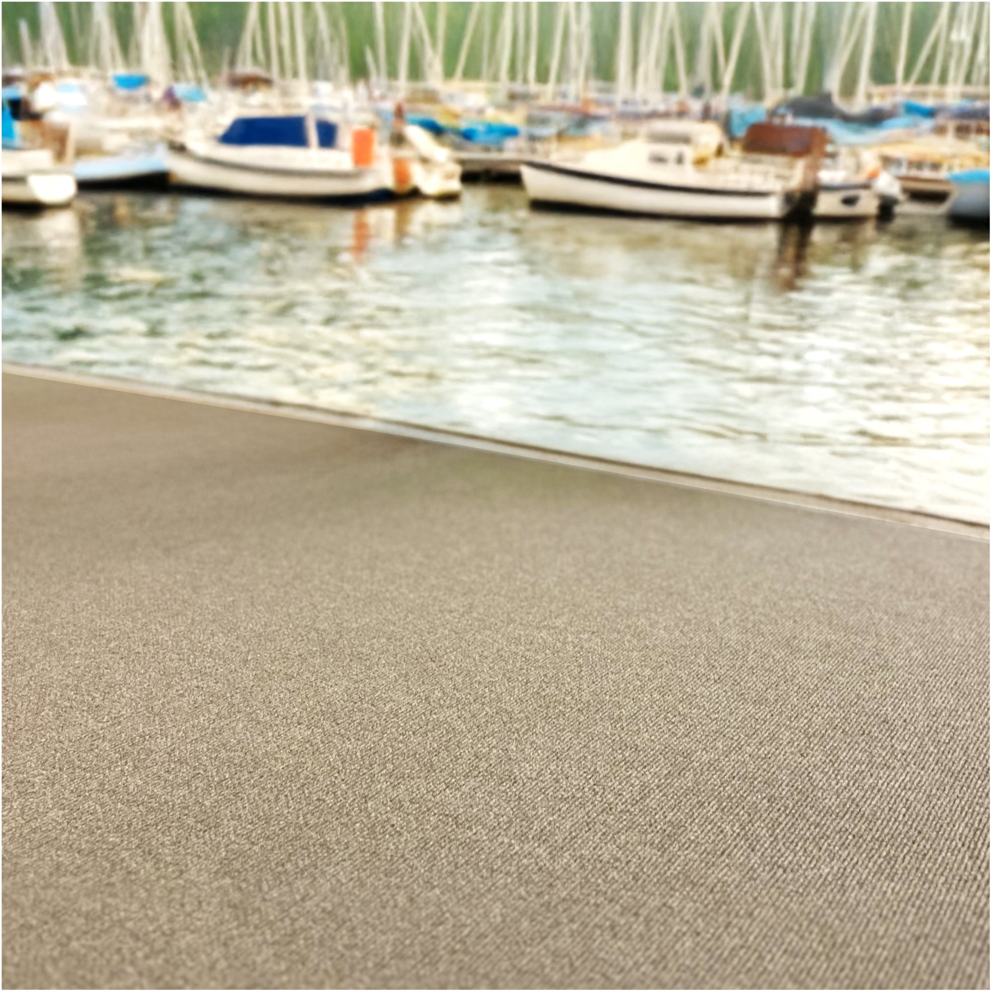 Roanoke Rib Indoor-Outdoor Area Rug in Custom Sizes - Sample