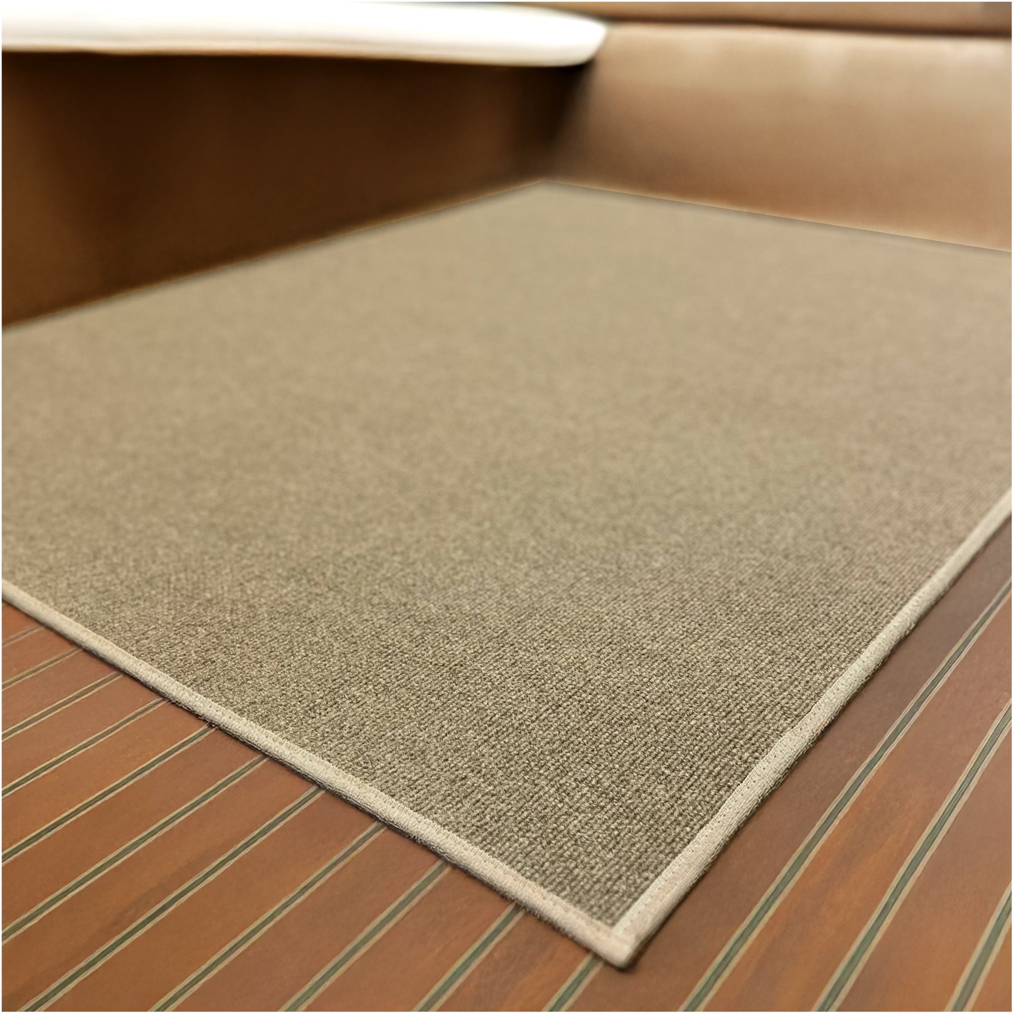 Roanoke Rib Indoor-Outdoor Area Rug in Custom Sizes - Sample