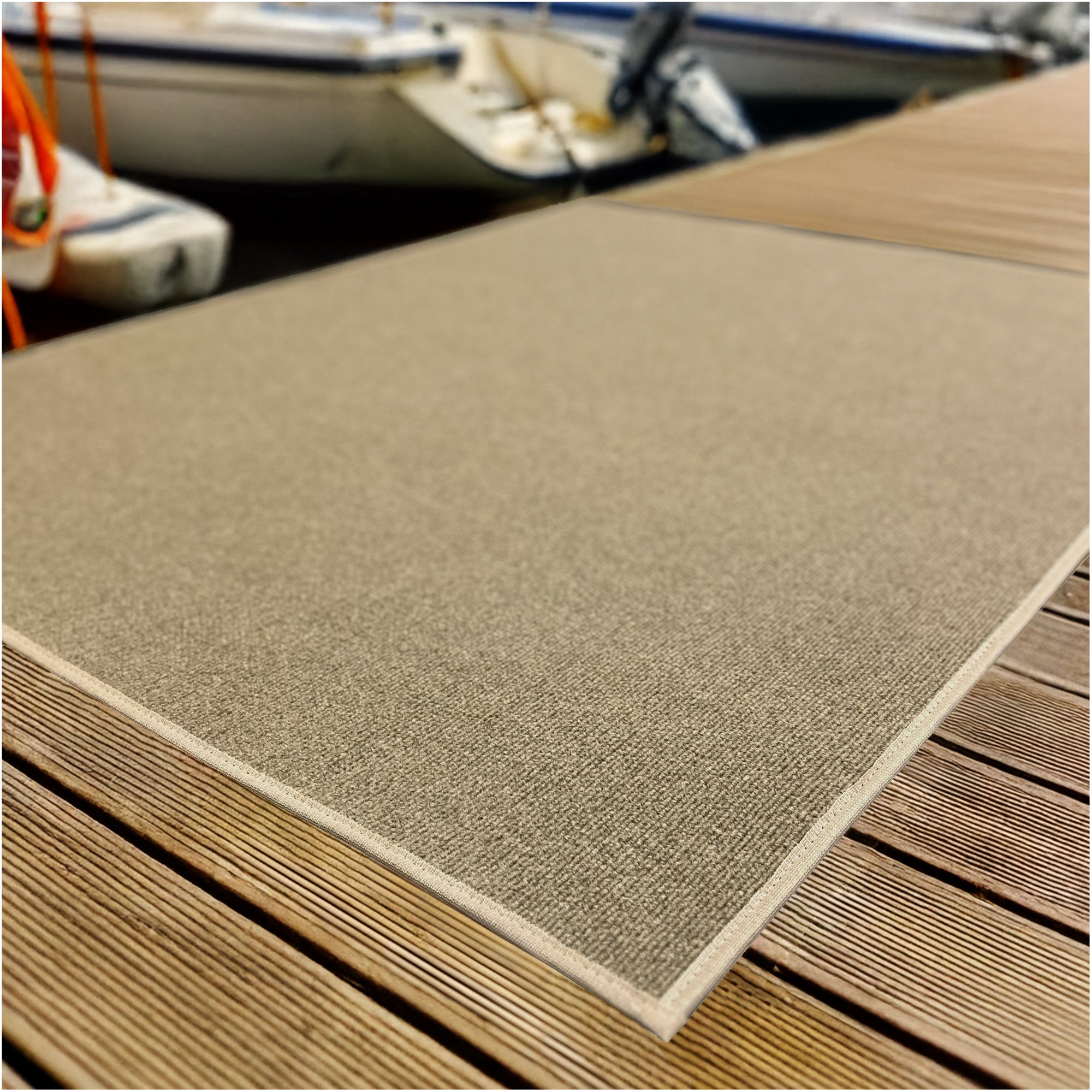 Roanoke Rib Indoor-Outdoor Area Rug in Custom Sizes - Sample