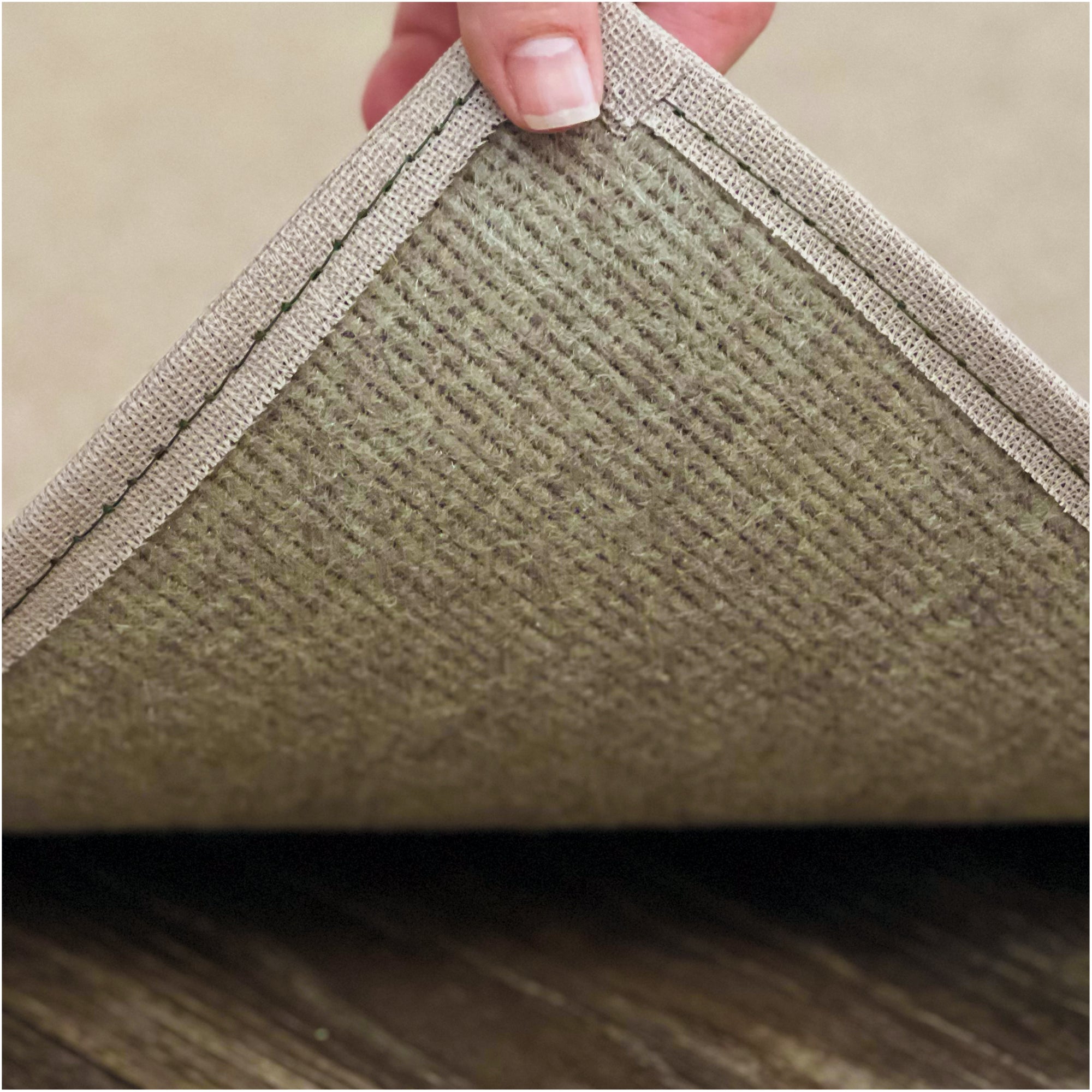 Roanoke Rib Indoor-Outdoor Area Rug in Custom Sizes - Sample