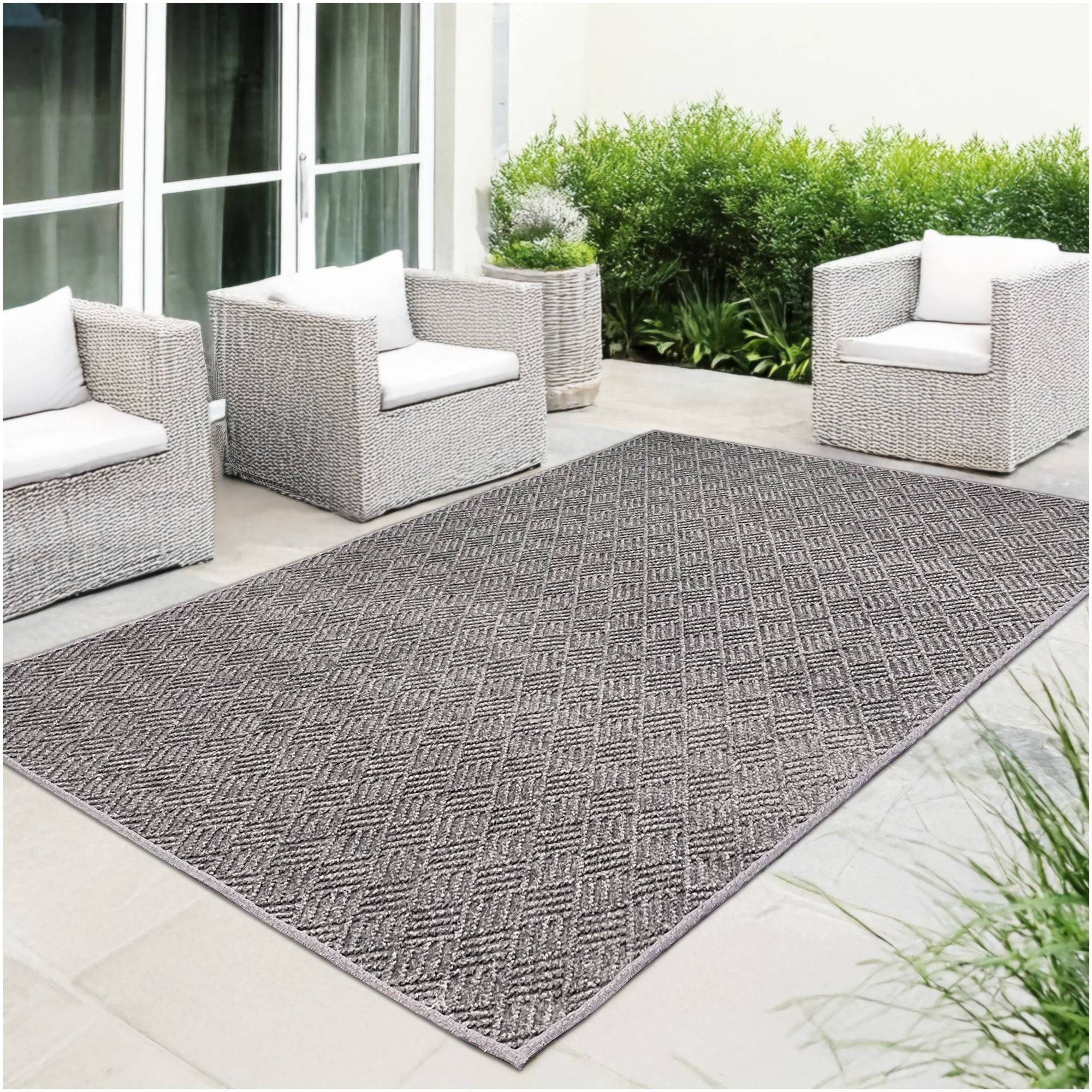 Dreamweaver Indoor/Outdoor Area Rug | Custom Size & Shape, 1/4" Thick