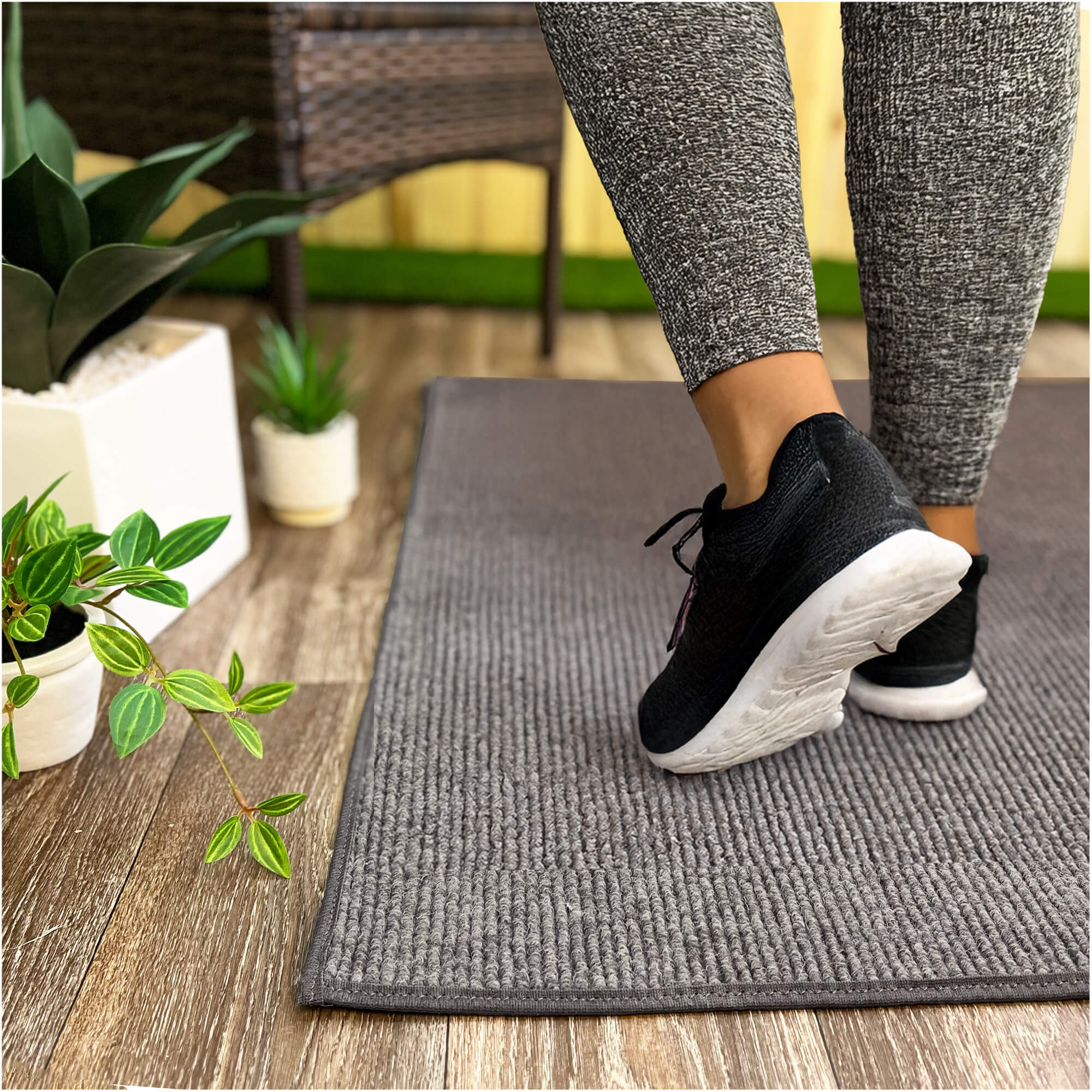 Summerstock Indoor/Outdoor Rug | Custom Size, Durable 1/4" Thick