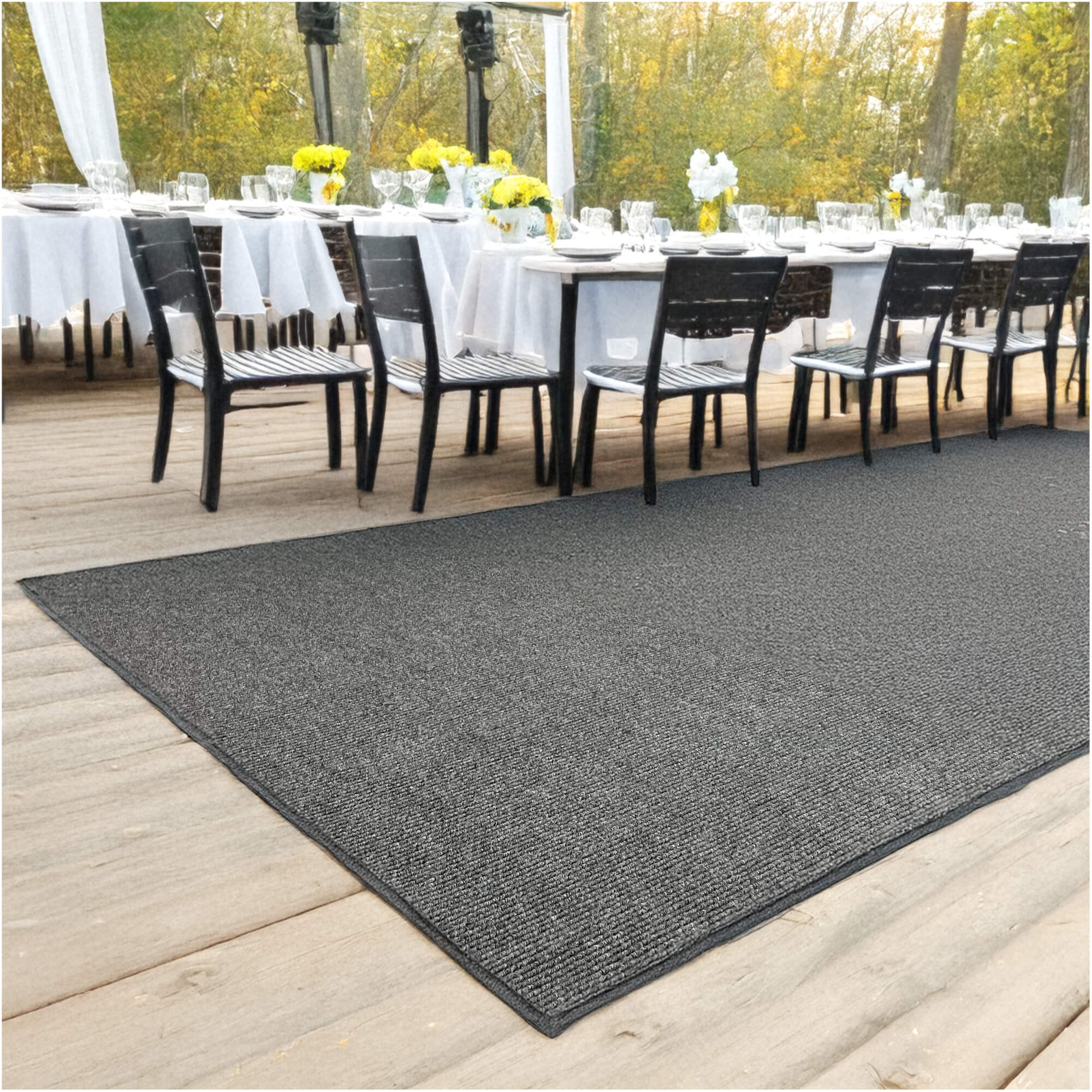 Summerstock Indoor/Outdoor Rug | Custom Size, Durable 1/4" Thick