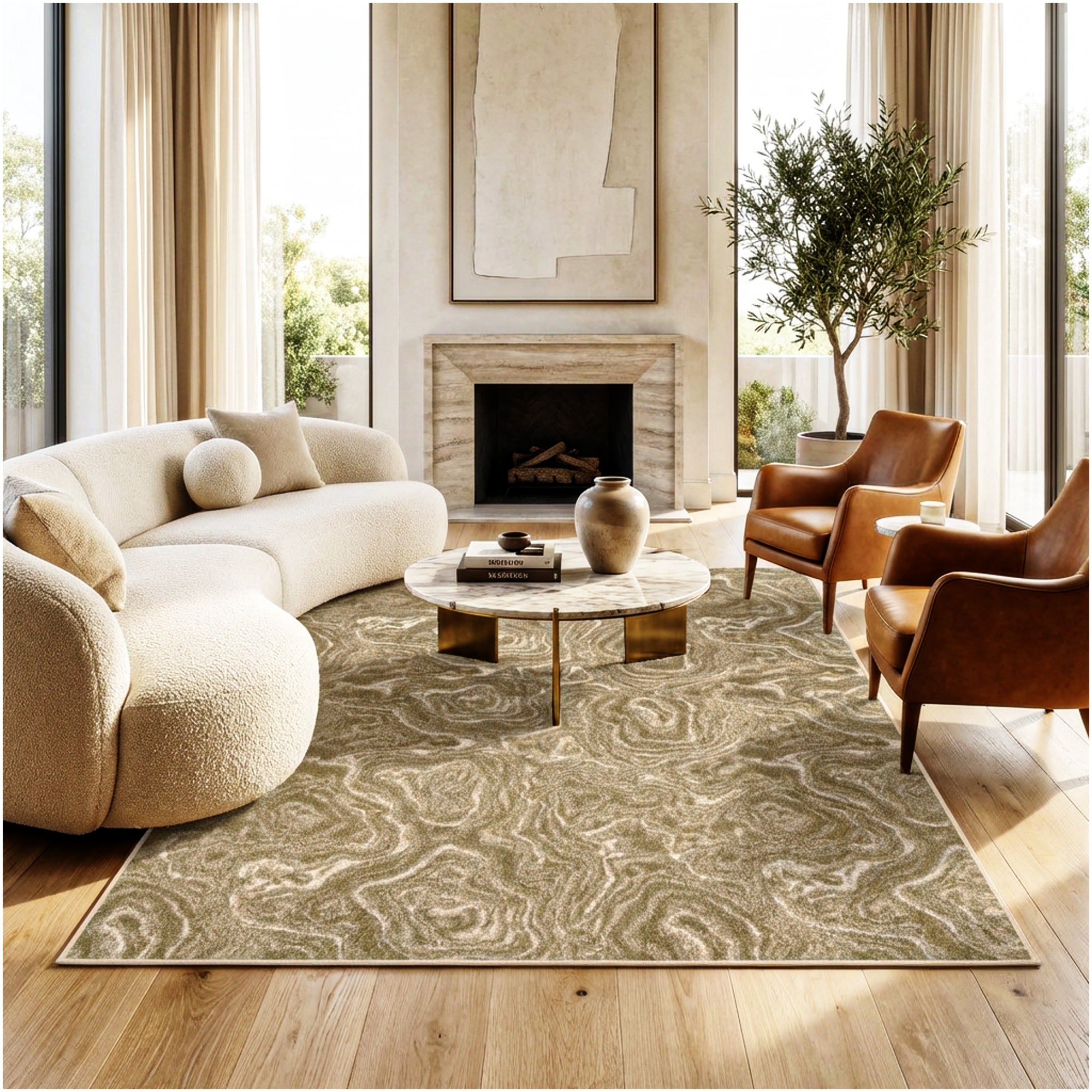 Milliken Nature’s Gem Indoor Area Rug – Custom Size & Color